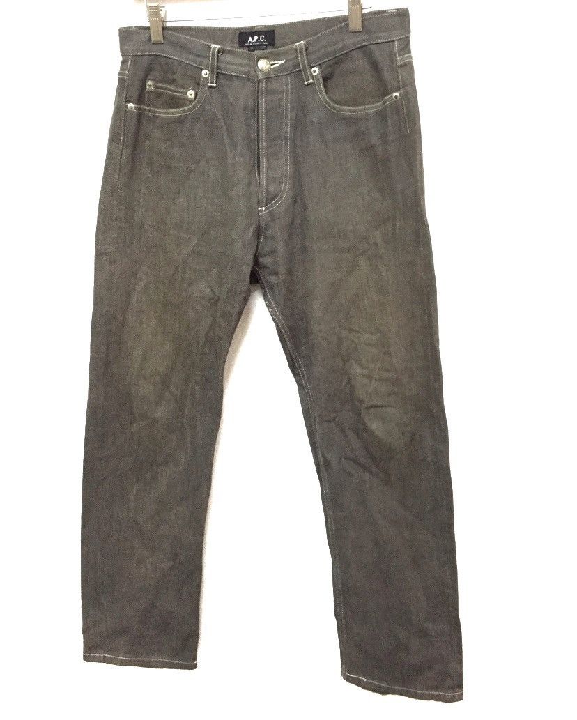 A.P.C. RAW denim selvedge Brown denim Size US 31 - 1 Thumbnail