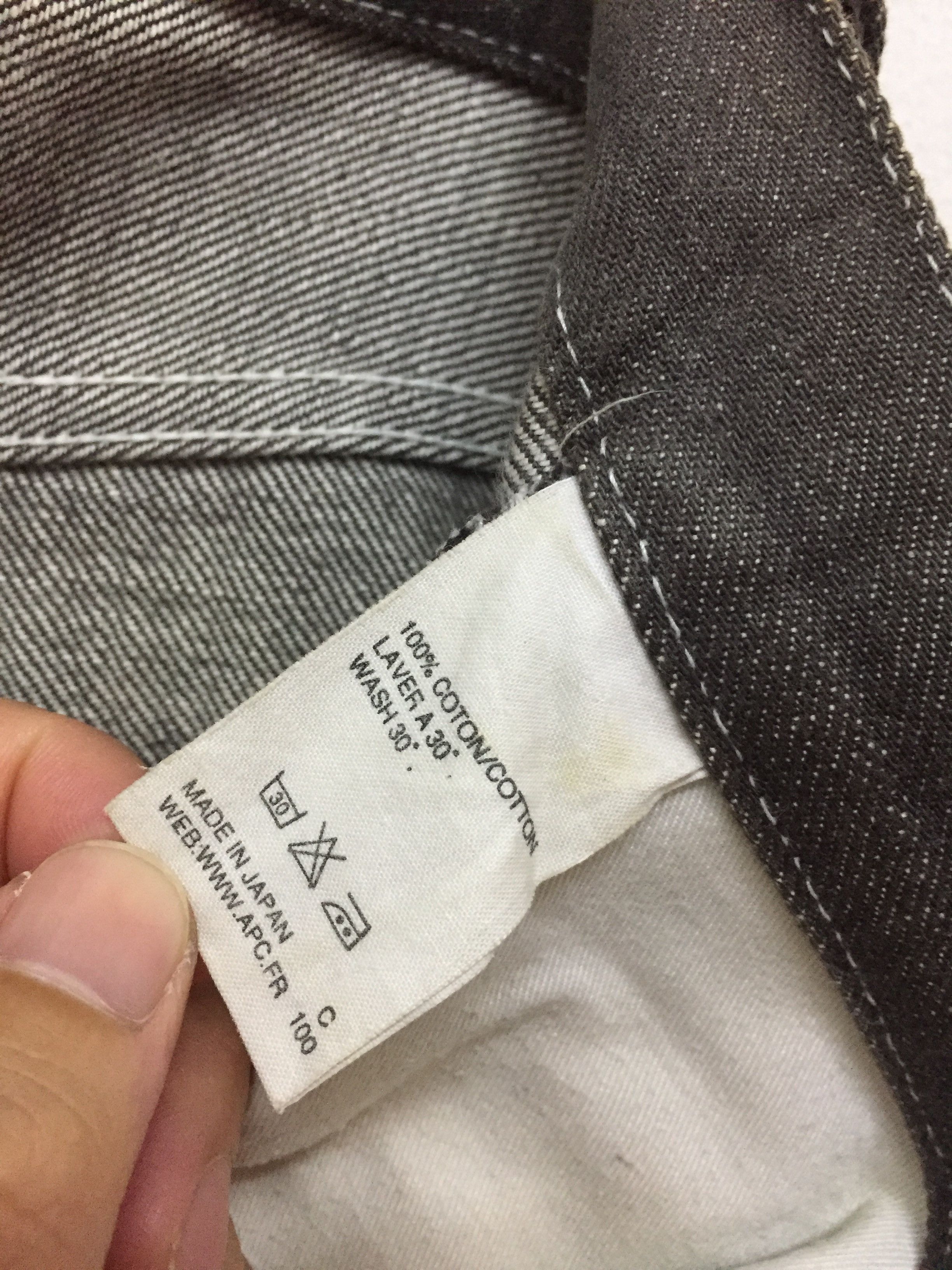 A.P.C. RAW denim selvedge Brown denim Size US 31 - 7 Thumbnail