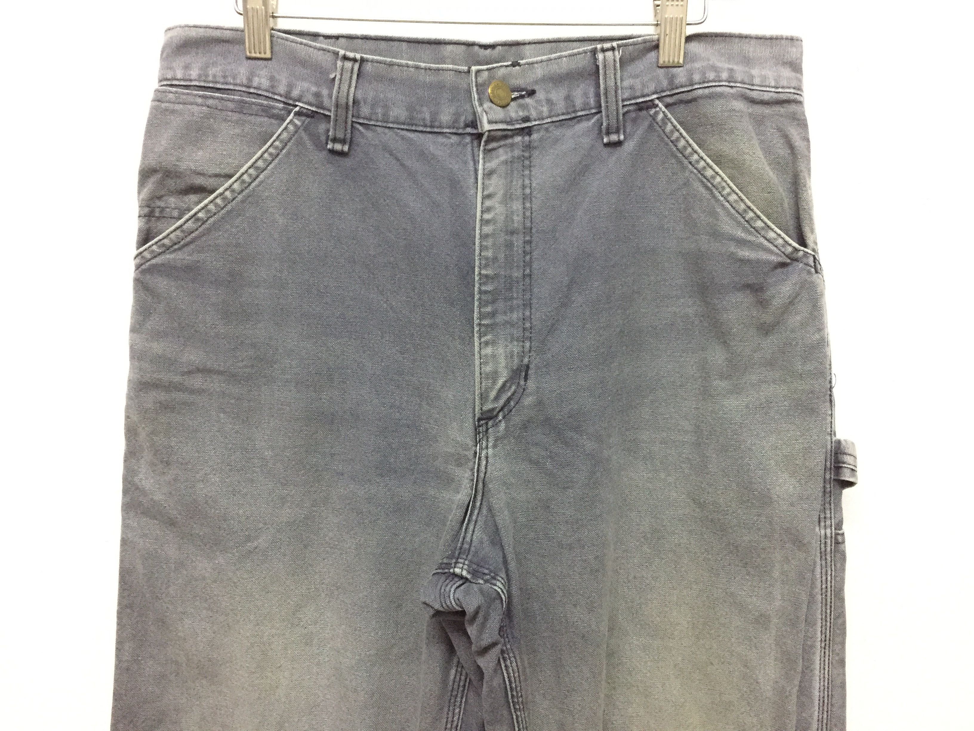 Carhartt 90;s carpenter work pants Size US 32 / EU 48 - 9 Thumbnail