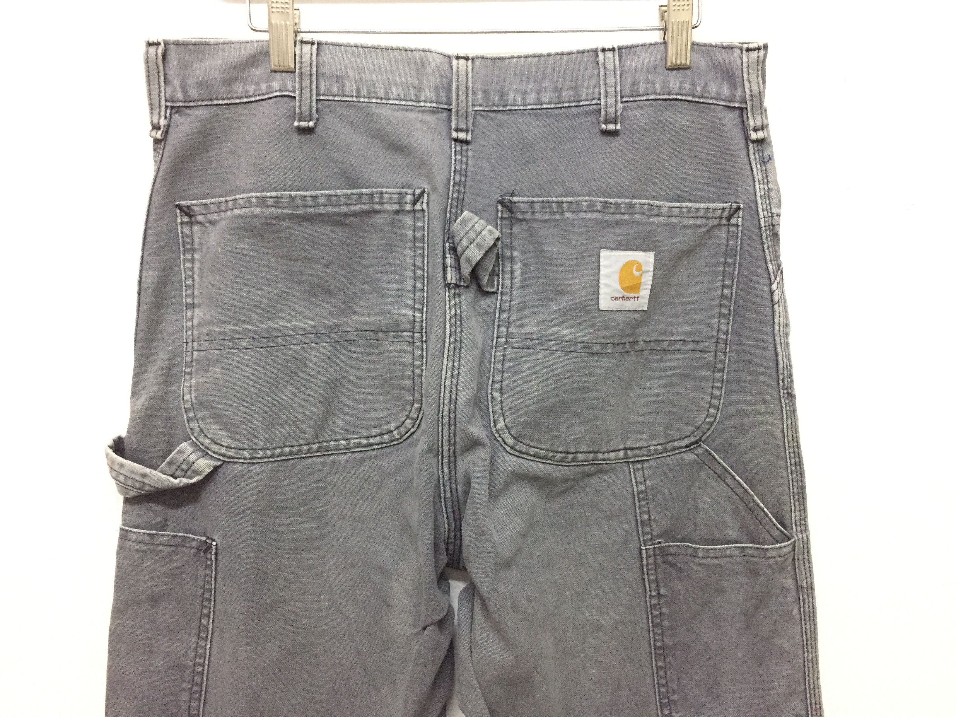 Carhartt 90;s carpenter work pants Size US 32 / EU 48 - 3 Thumbnail