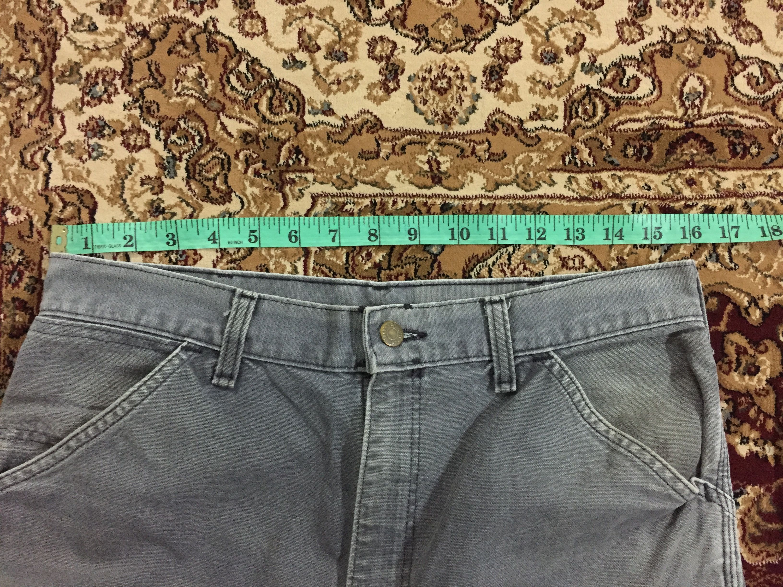 Carhartt 90;s carpenter work pants Size US 32 / EU 48 - 13 Thumbnail