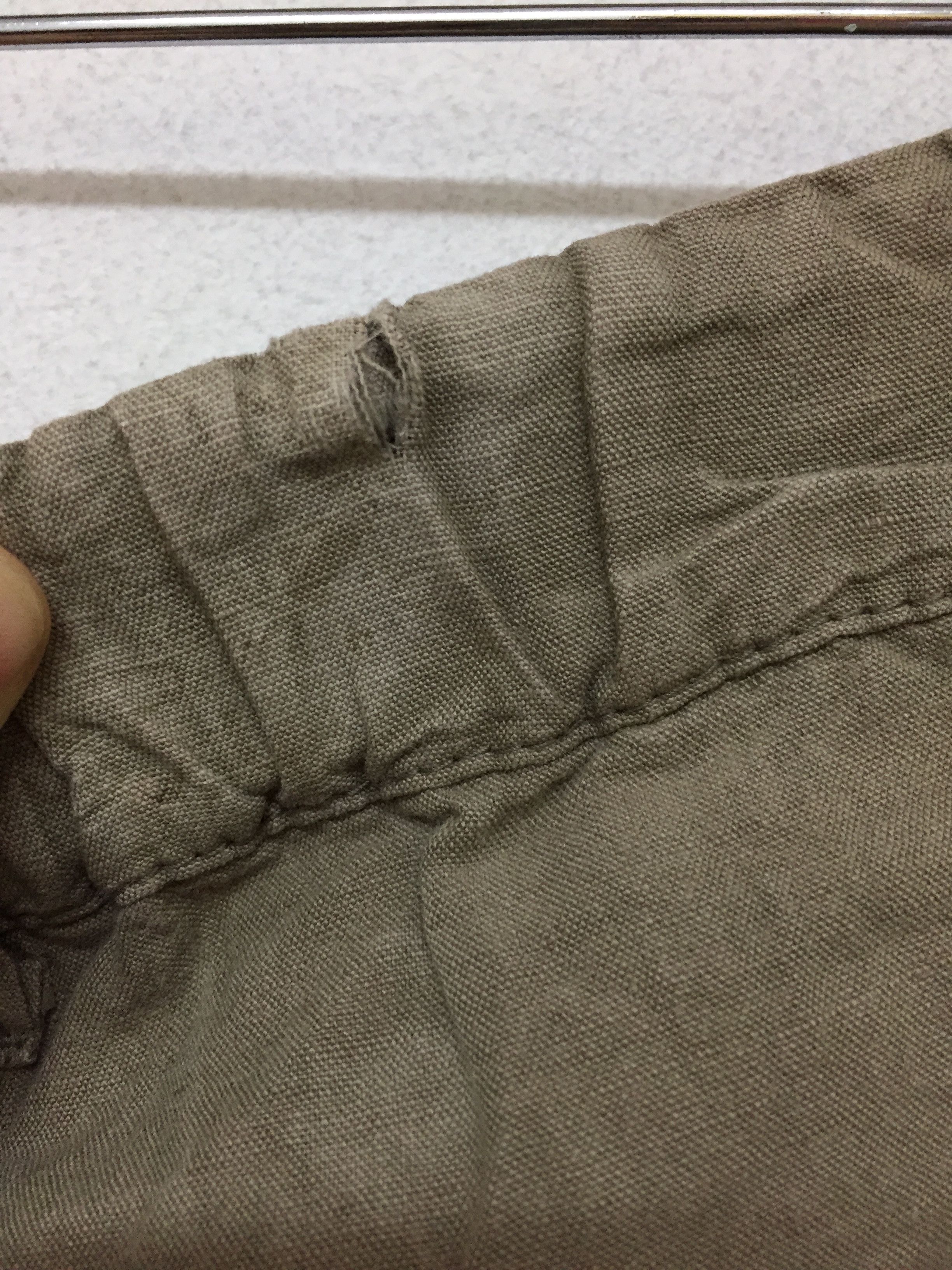 Issey Miyake 90's Linen Mix Pants Size US 30 / EU 46 - 9 Thumbnail
