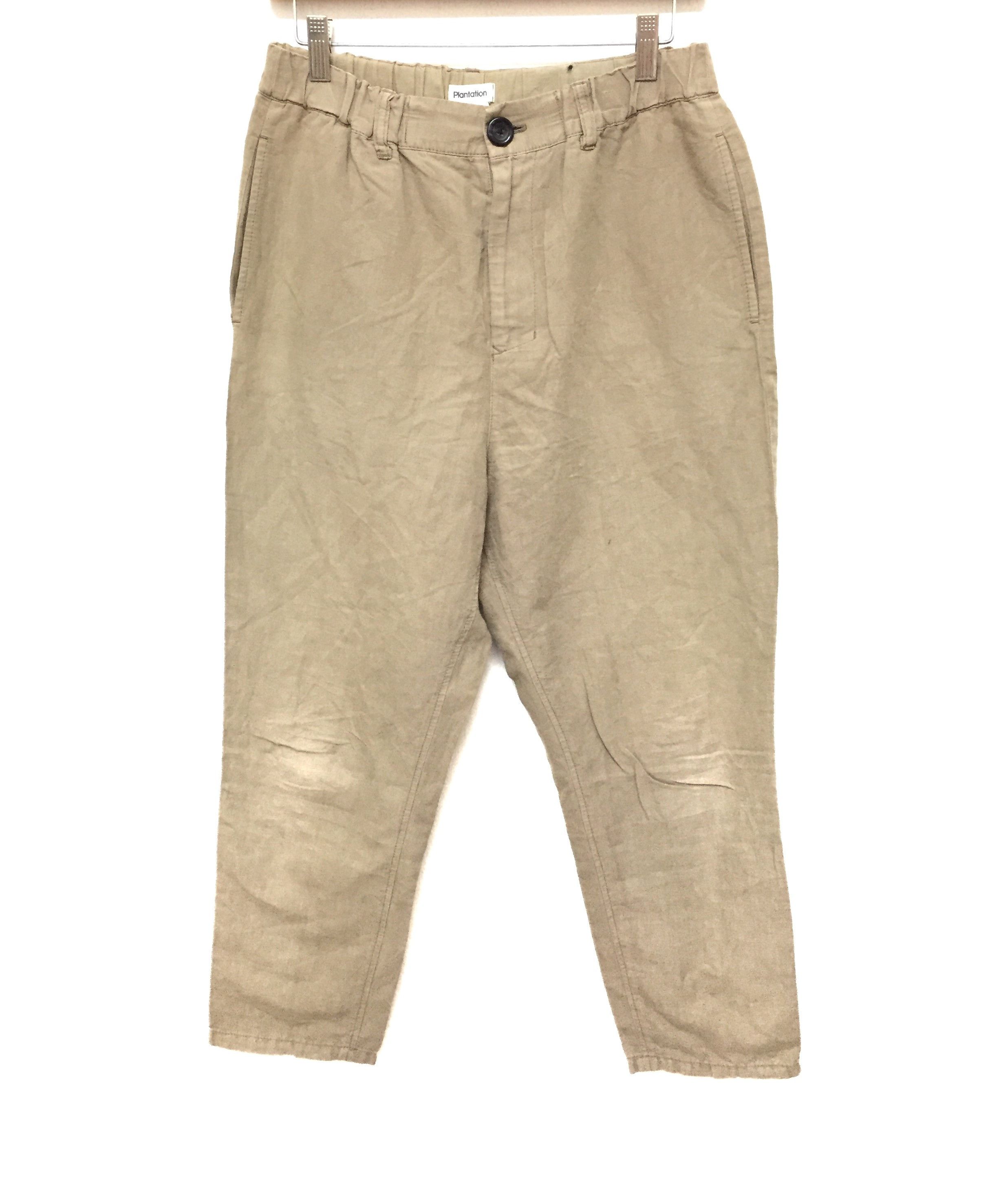 Issey Miyake 90's Linen Mix Pants Size US 30 / EU 46 - 2 Thumbnail