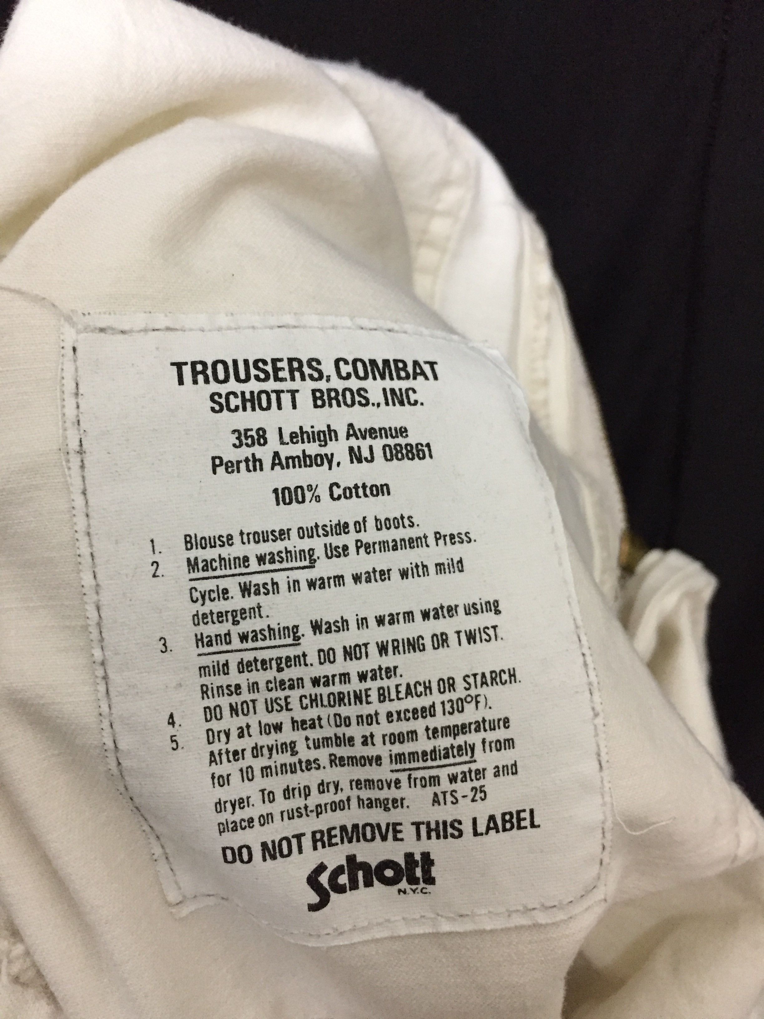 Schott Combat pants Size US 30 / EU 46 - 9 Thumbnail