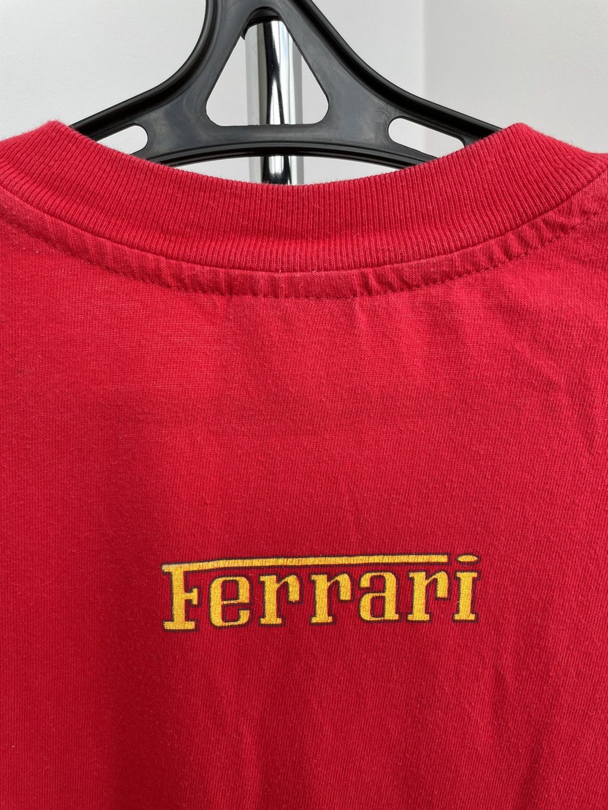 Ferrari × Vintage Vintage Ferrari Big Logo Racing Tee Size US XL / EU 56 / 4 - 10 Thumbnail