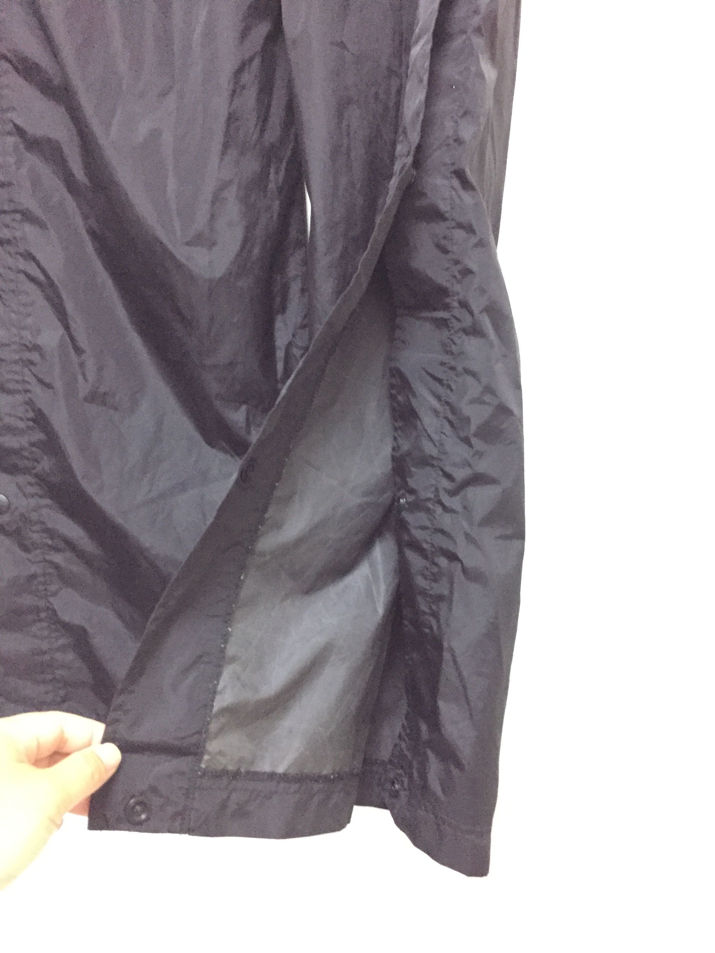 Nike × Vintage 90's NIKE side snap button swoosh nylon pants Size US 34 / EU 50 - 6 Thumbnail