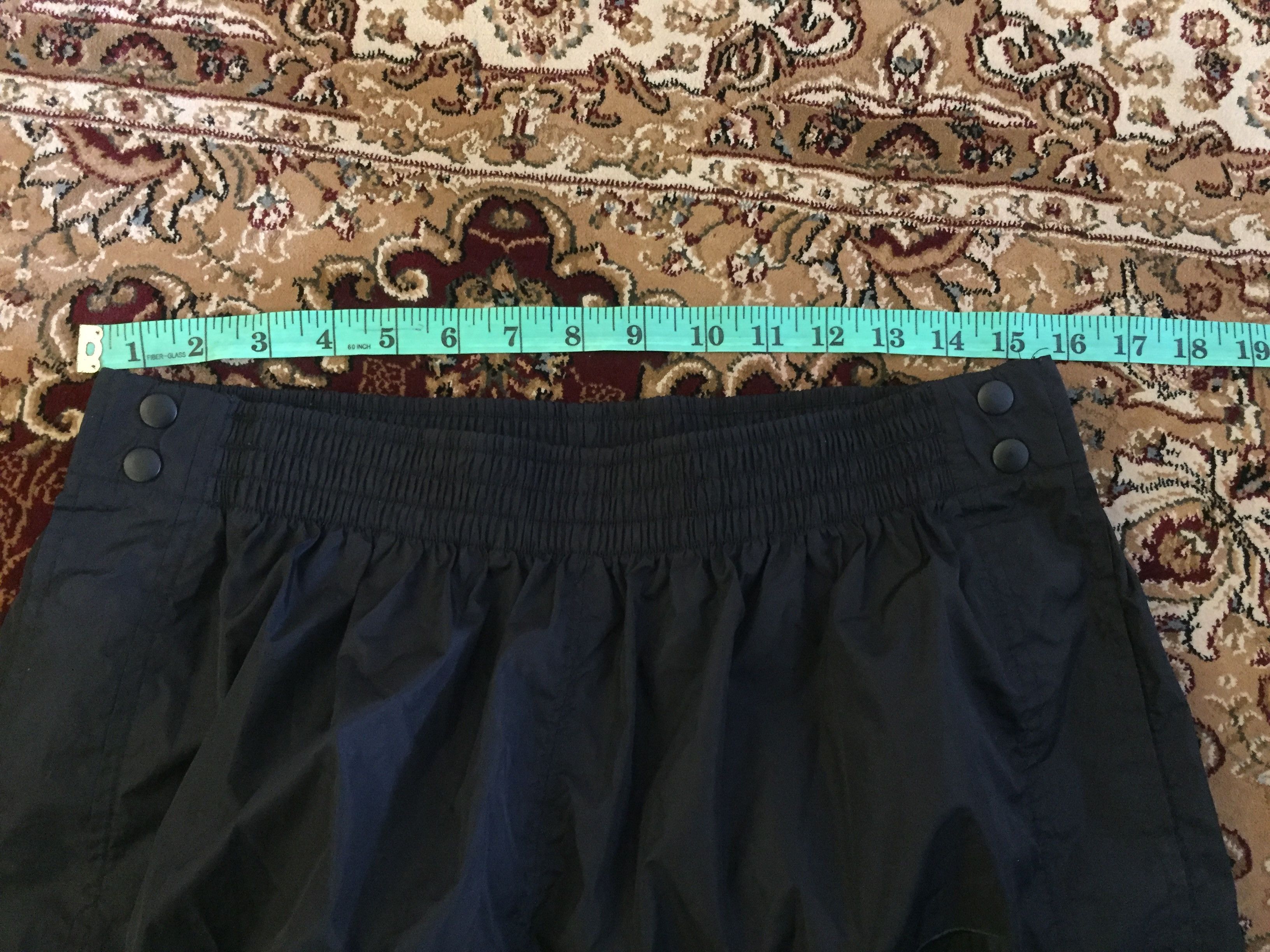 Nike × Vintage 90's NIKE side snap button swoosh nylon pants Size US 34 / EU 50 - 10 Thumbnail