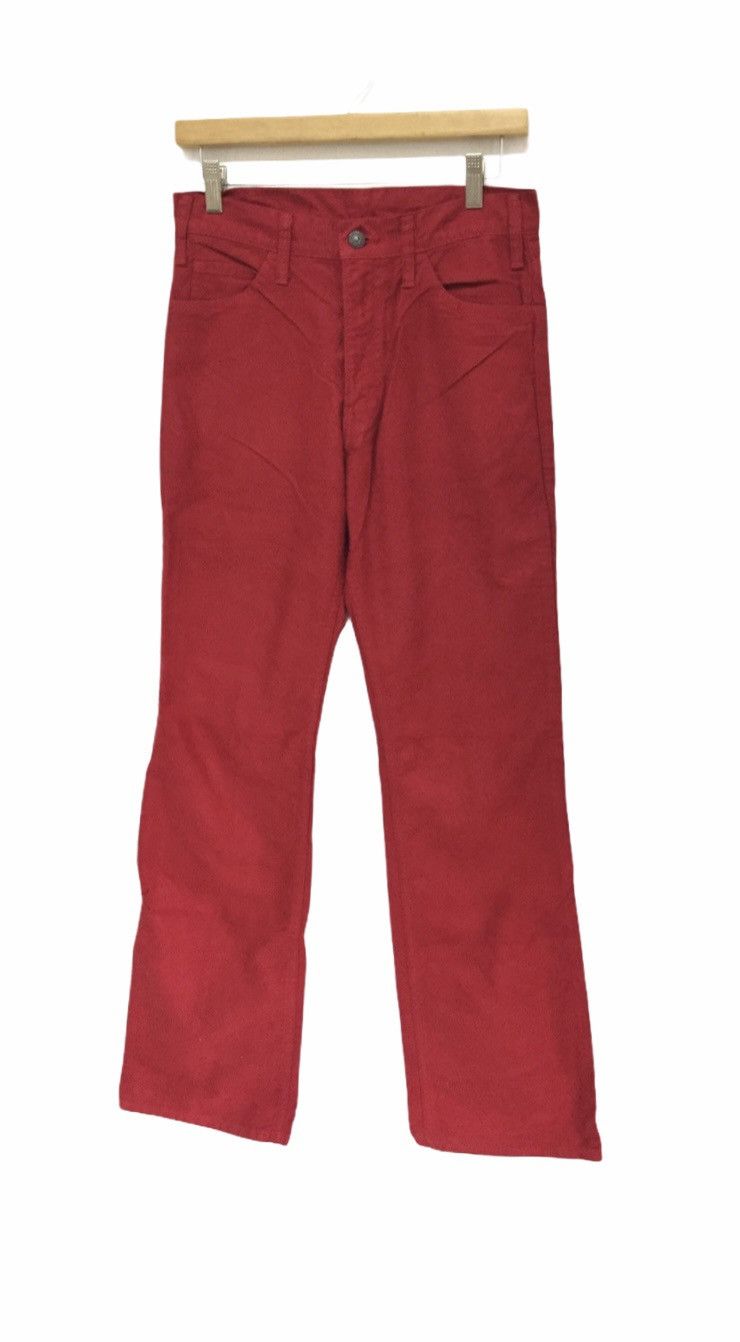 Denime DENIME Japan Red Neon pants Size US 29 - 1 Thumbnail