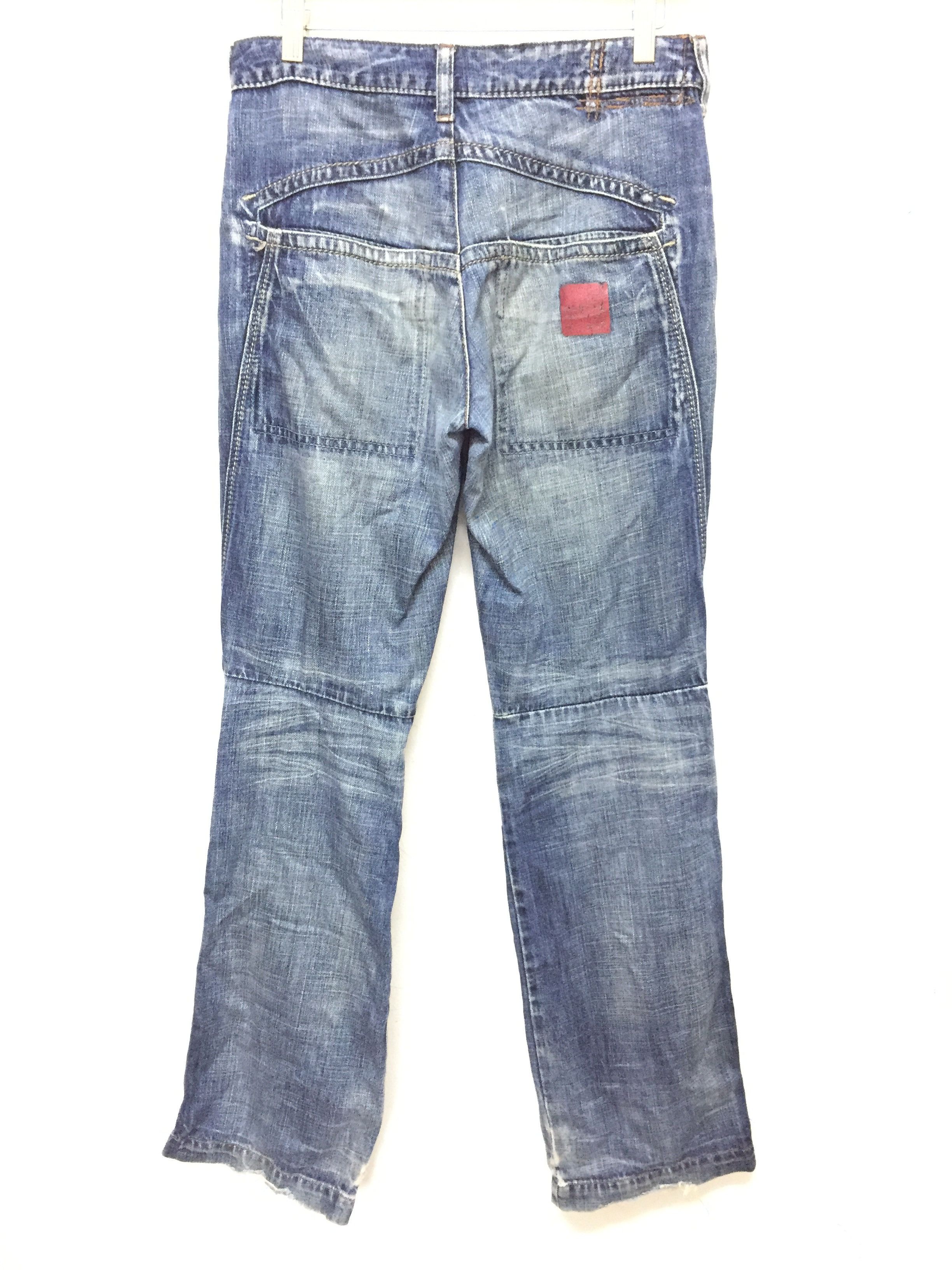 Marithe + Francois Girbaud MFG bush design distressed pants Size US 29 - 10 Thumbnail