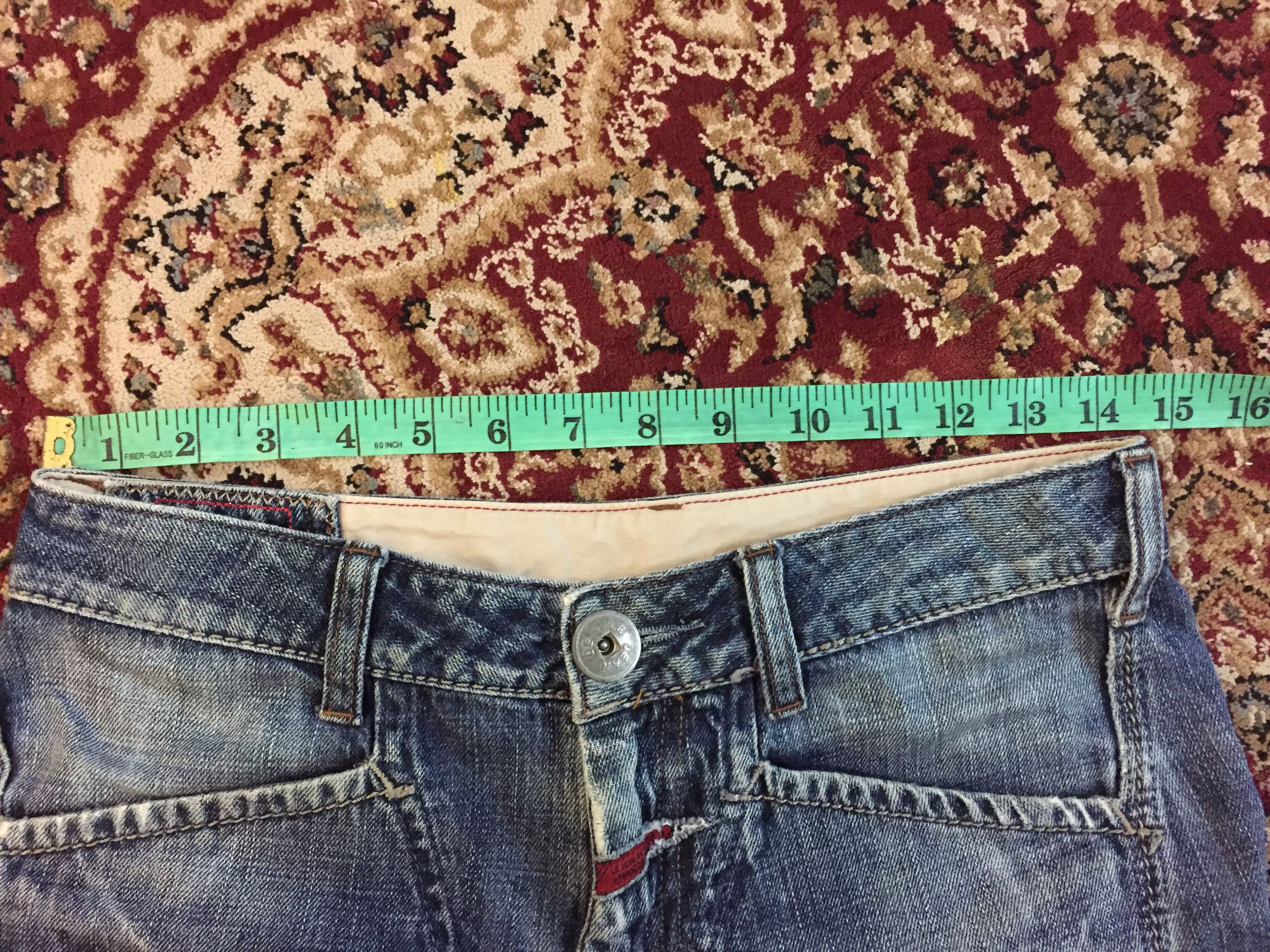 Marithe + Francois Girbaud MFG bush design distressed pants Size US 29 - 15 Thumbnail
