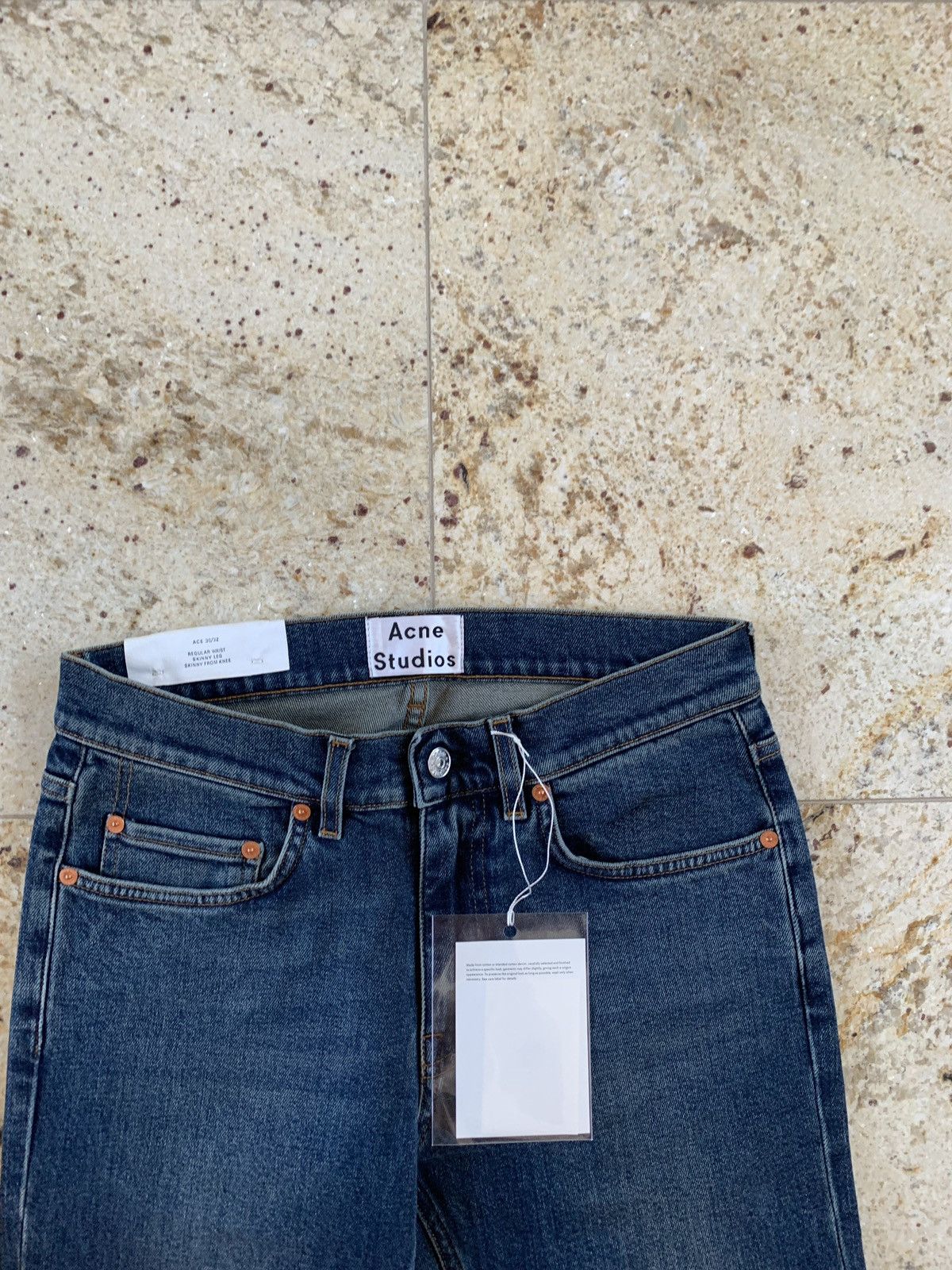 Acne Studios 30 x 32 Ace Denim in STR Vintage Size US 30 / EU 46 - 7 Thumbnail
