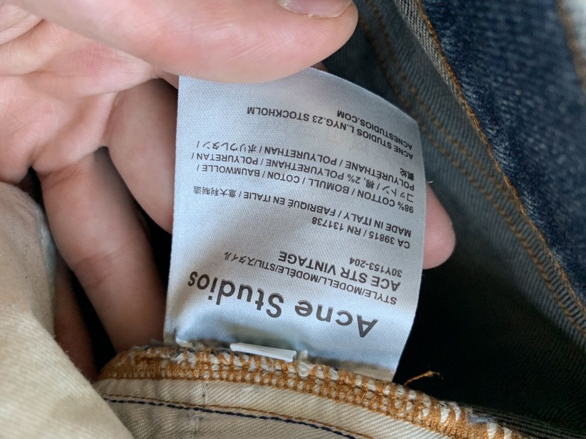 Acne Studios 30 x 32 Ace Denim in STR Vintage Size US 30 / EU 46 - 10 Thumbnail