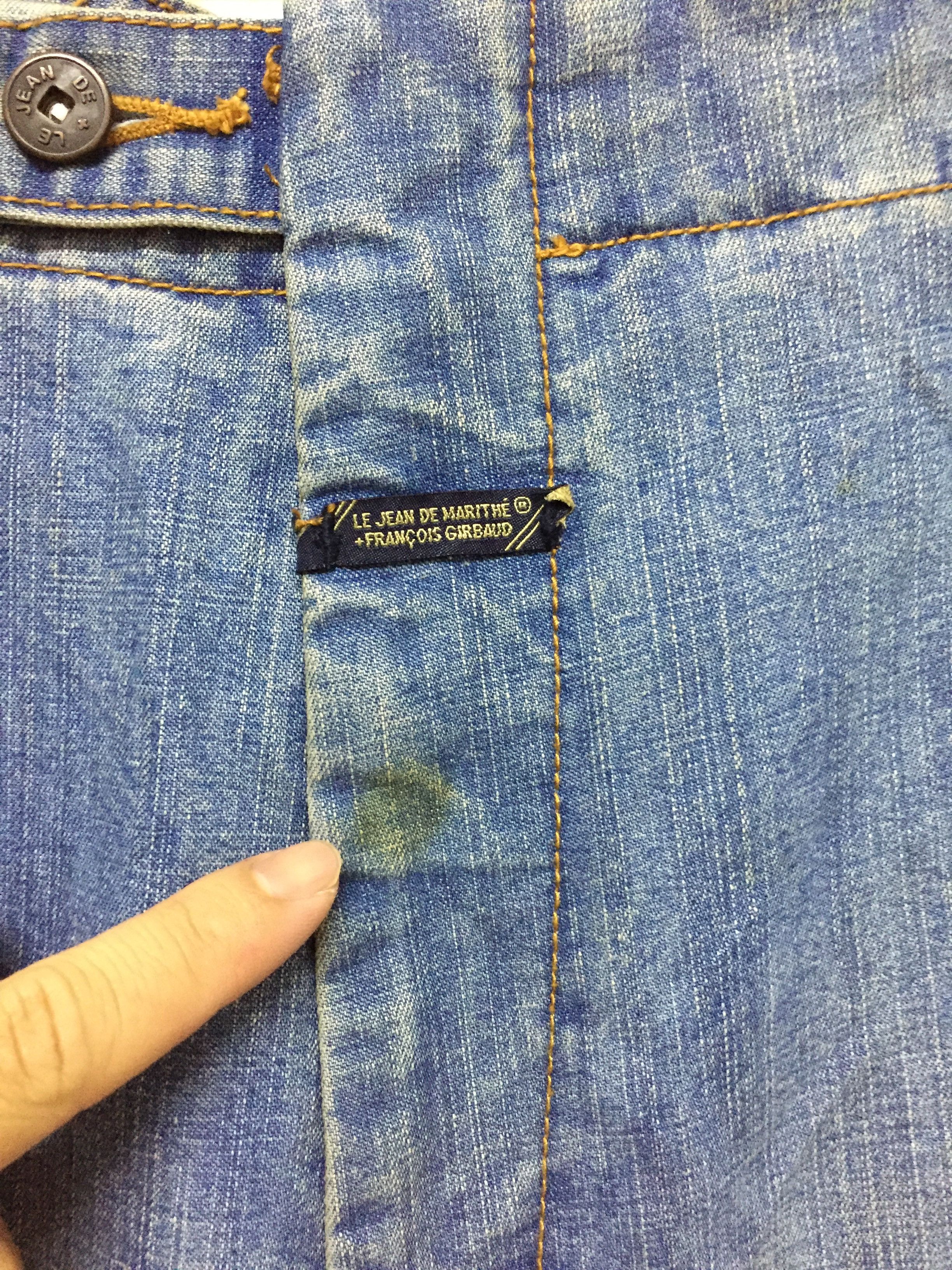Marithe + Francois Girbaud MFG Velcro black Straps denim Size US 37 - 8 Thumbnail