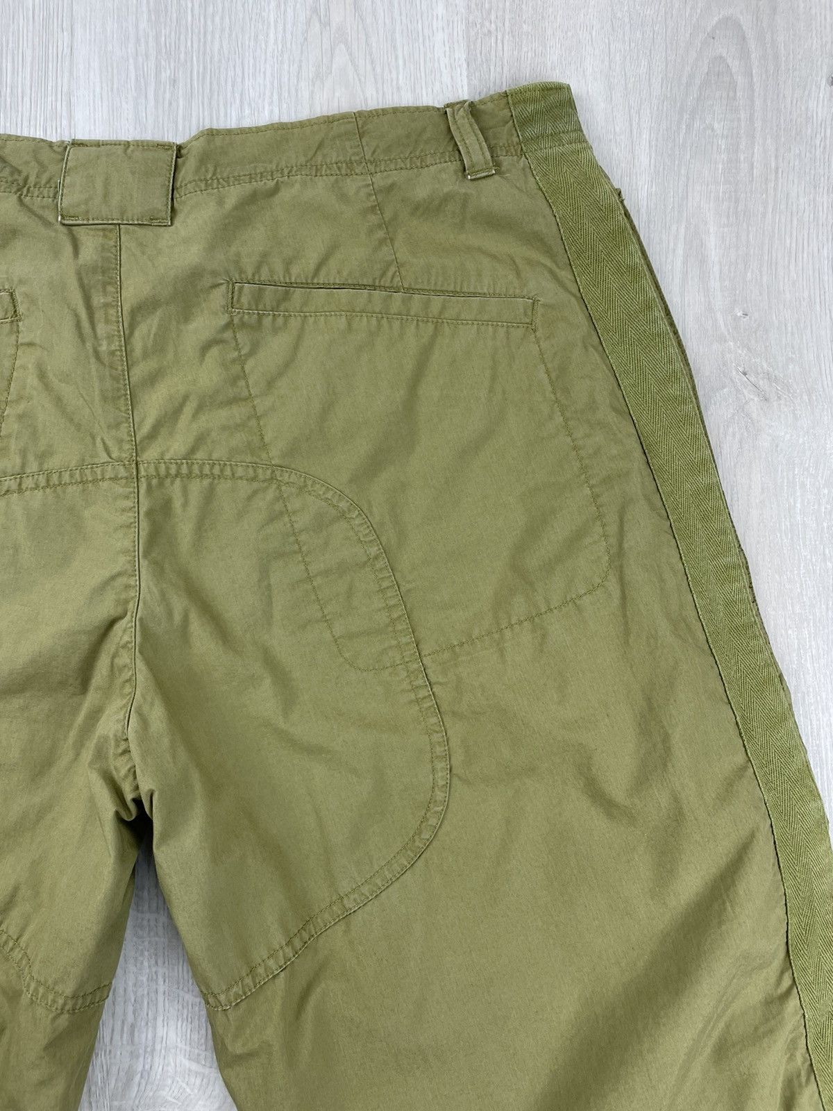 Nike × Vintage Y2k Vintage Nike Cargo Drill Shorts Size US 34 / EU 50 - 9 Thumbnail