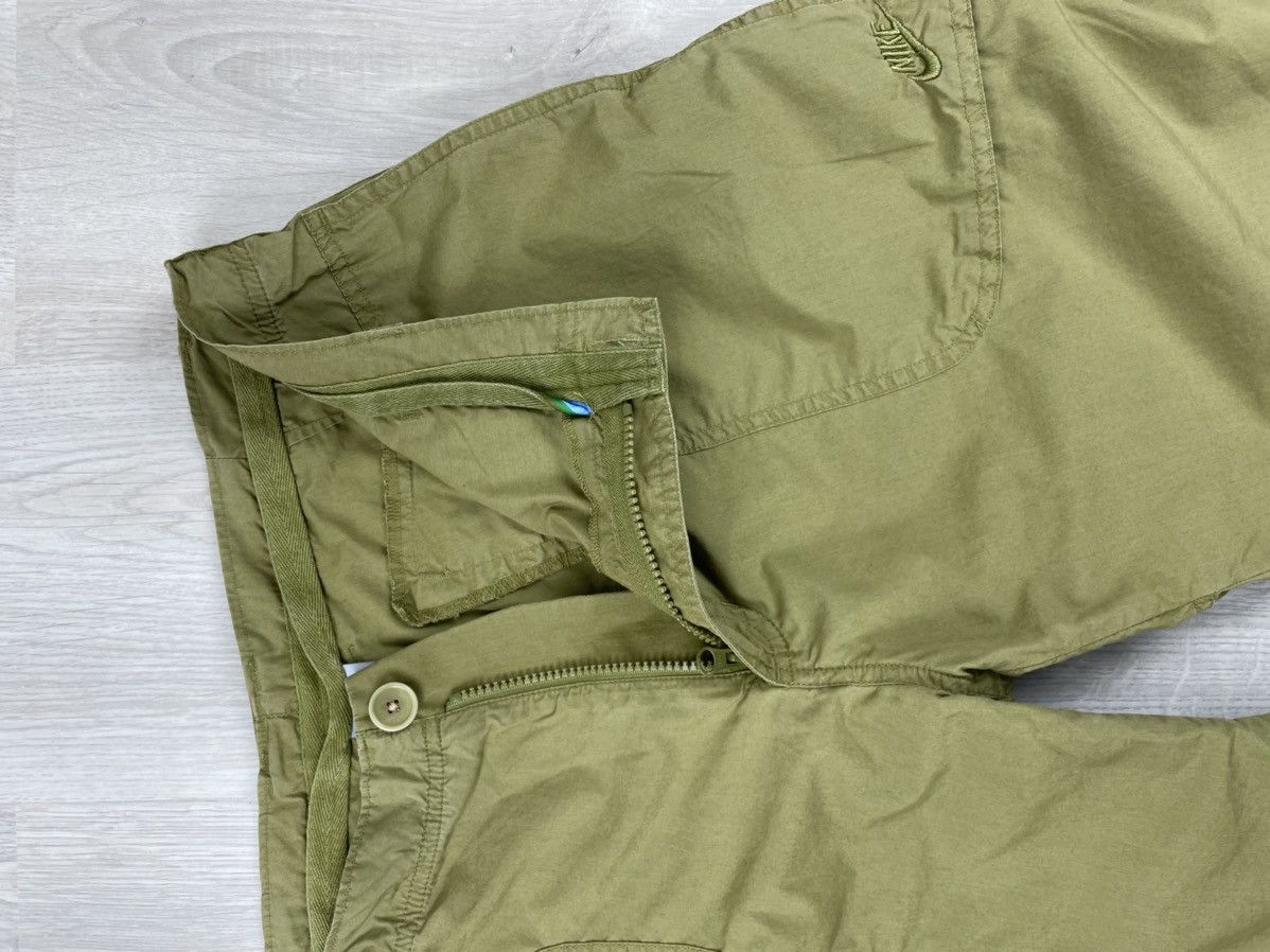 Nike × Vintage Y2k Vintage Nike Cargo Drill Shorts Size US 34 / EU 50 - 5 Thumbnail