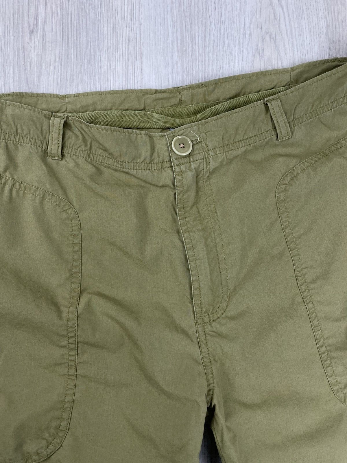 Nike × Vintage Y2k Vintage Nike Cargo Drill Shorts Size US 34 / EU 50 - 4 Thumbnail