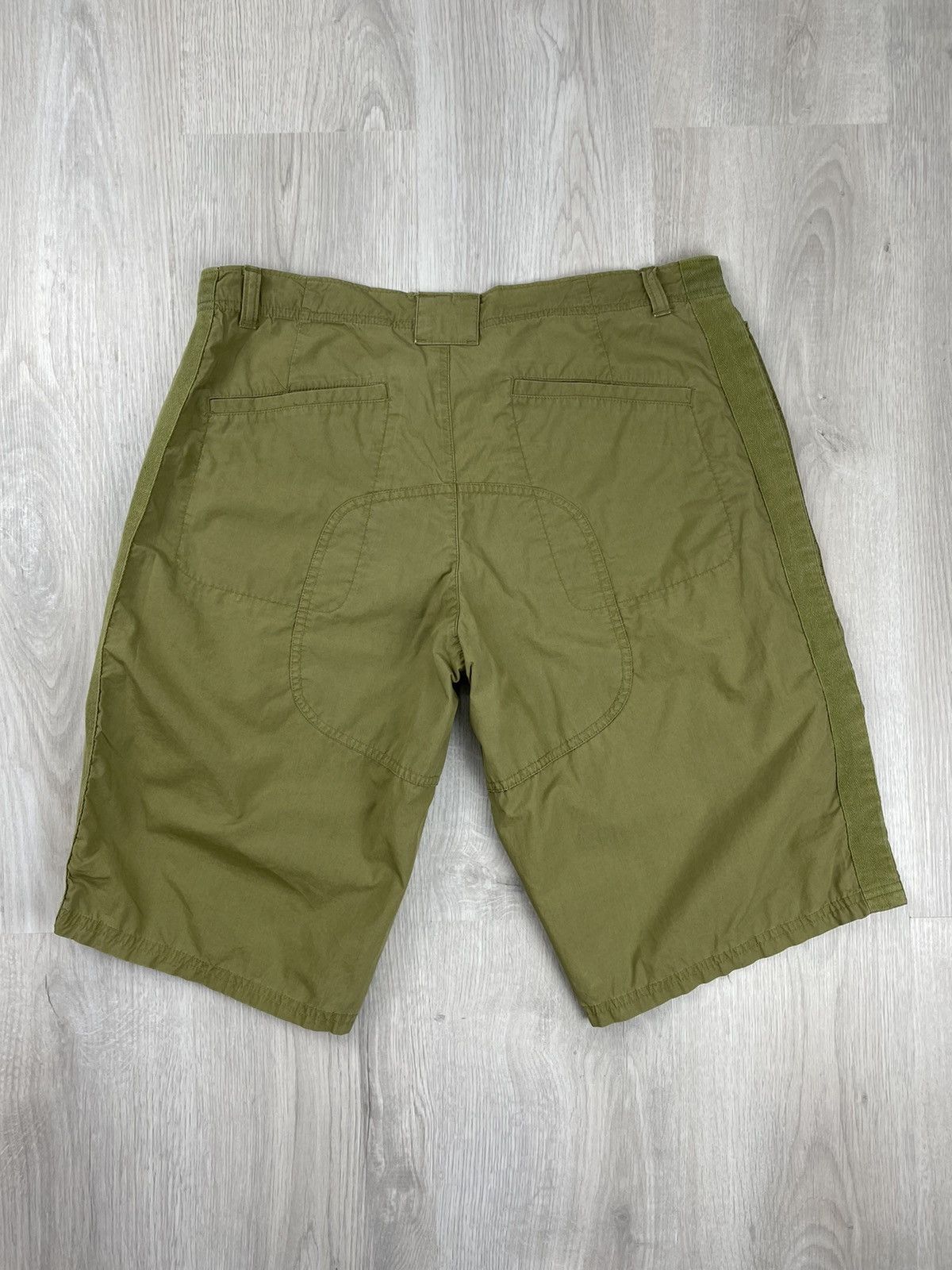 Nike × Vintage Y2k Vintage Nike Cargo Drill Shorts Size US 34 / EU 50 - 8 Thumbnail