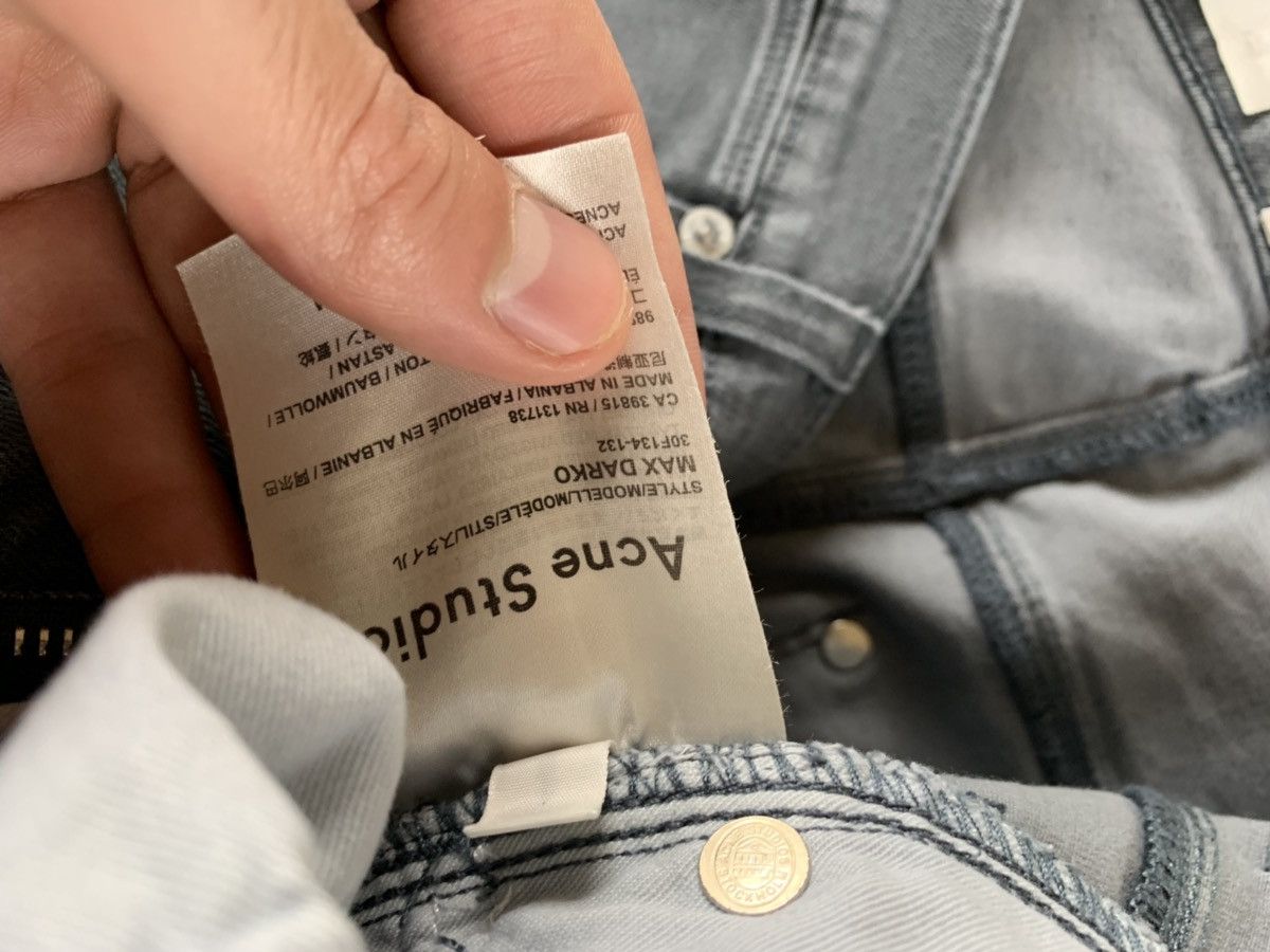 Acne Studios 30 x 34 Max Denim in Darko Grey Size US 29 - 12 Thumbnail