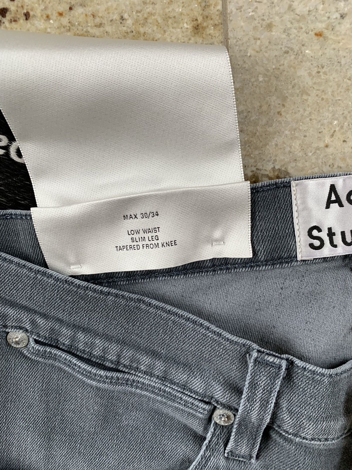 Acne Studios 30 x 34 Max Denim in Darko Grey Size US 29 - 5 Thumbnail