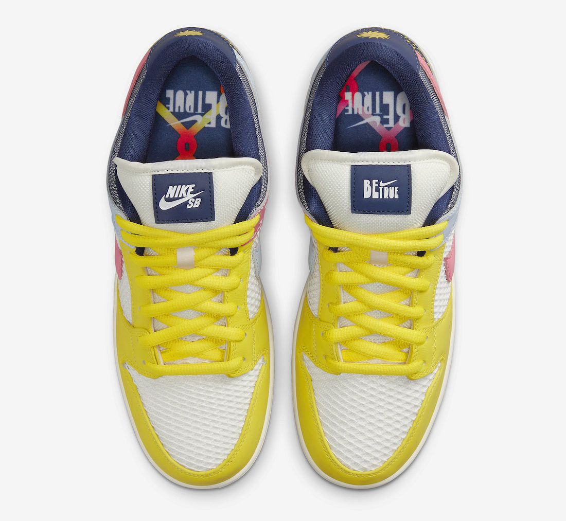 Nike Nike SB Dunk Low Be True Xavier Schipani DX5933900 - Size 11 Size US 11 / EU 44 - 4 Thumbnail