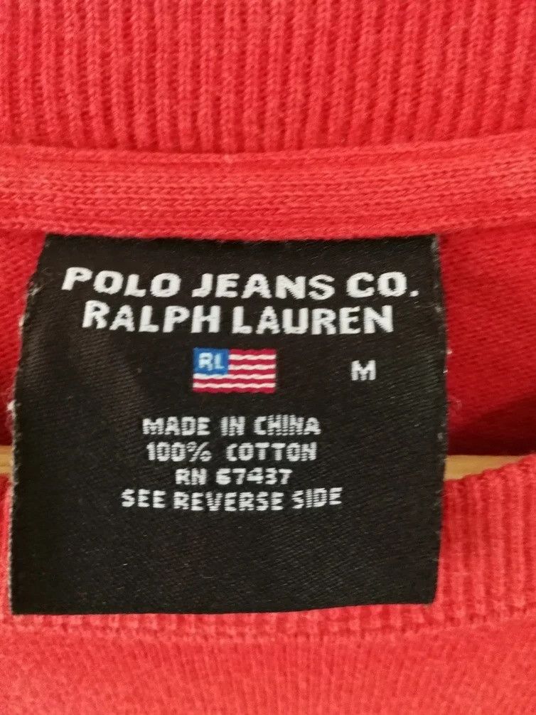Polo Ralph Lauren × Vintage Polo jean company polo ralph lauren big logo Size US M / EU 48-50 / 2 - 4 Thumbnail