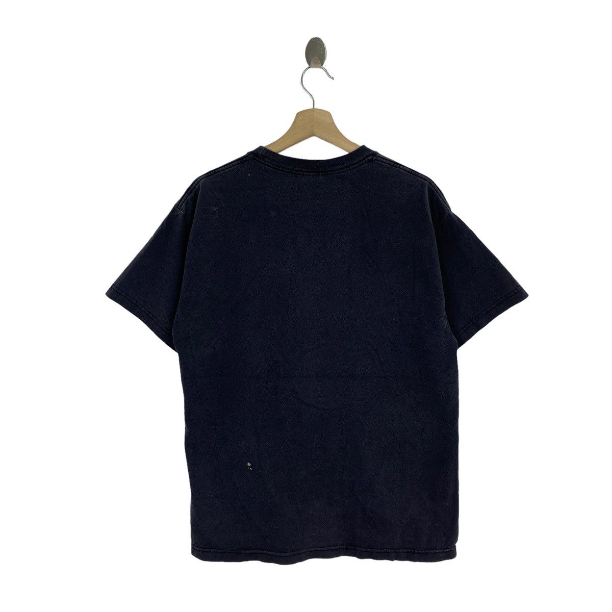 Band Tees × Vintage Vintage 90s THE BEATLES Rock Band Singer Face Print Black Size US M / EU 48-50 / 2 - 4 Thumbnail
