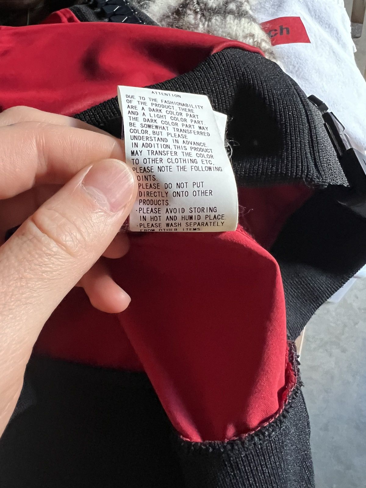 Maison MIHARA YASUHIRO RARE Big Zipper Red Viscose Track Jacket Size US M / EU 48-50 / 2 - 13 Thumbnail