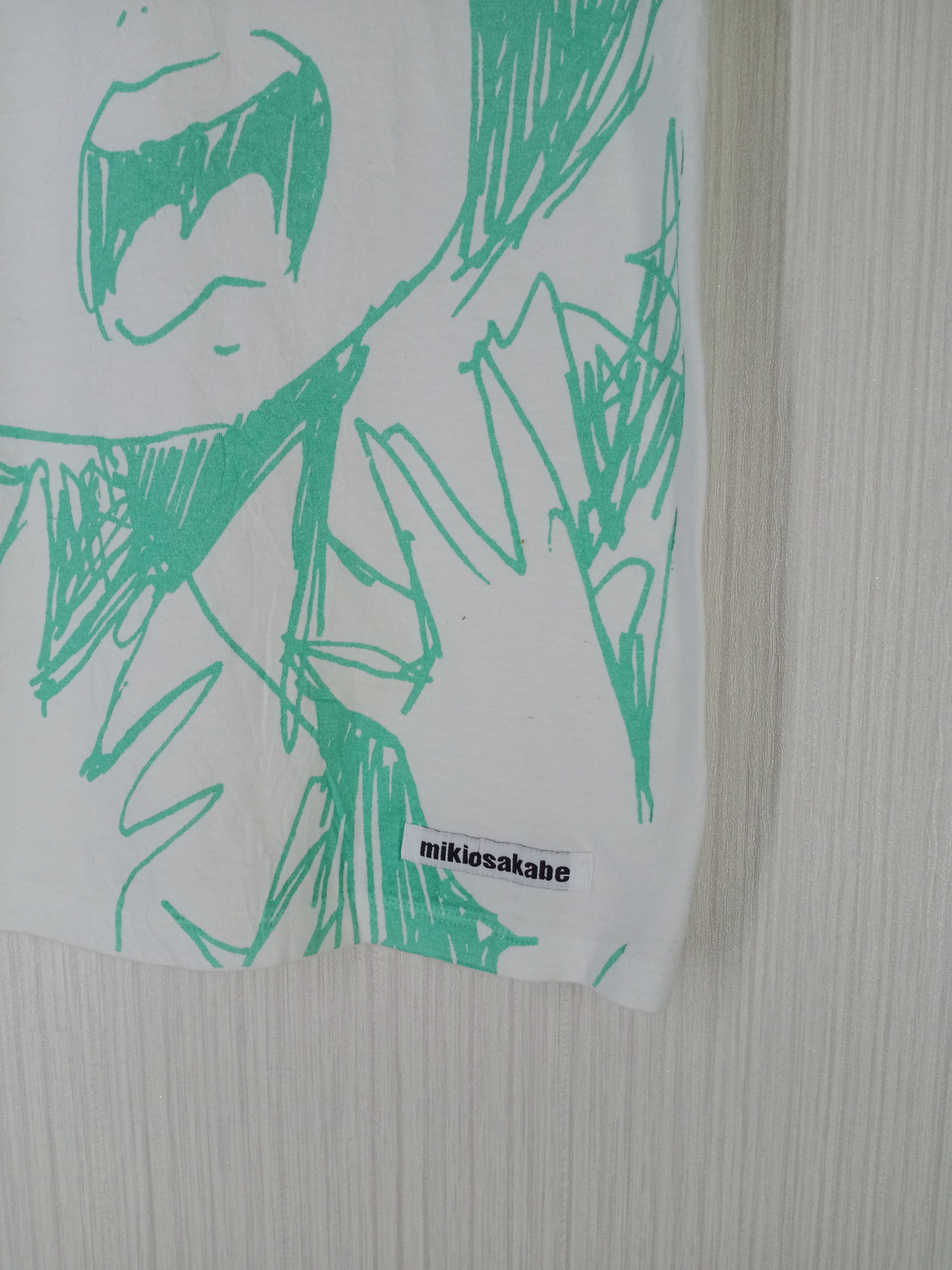 Anime Mikiosakabe Over Print Japanese Anime Tshirt Size US M / EU 48-50 / 2 - 3 Thumbnail