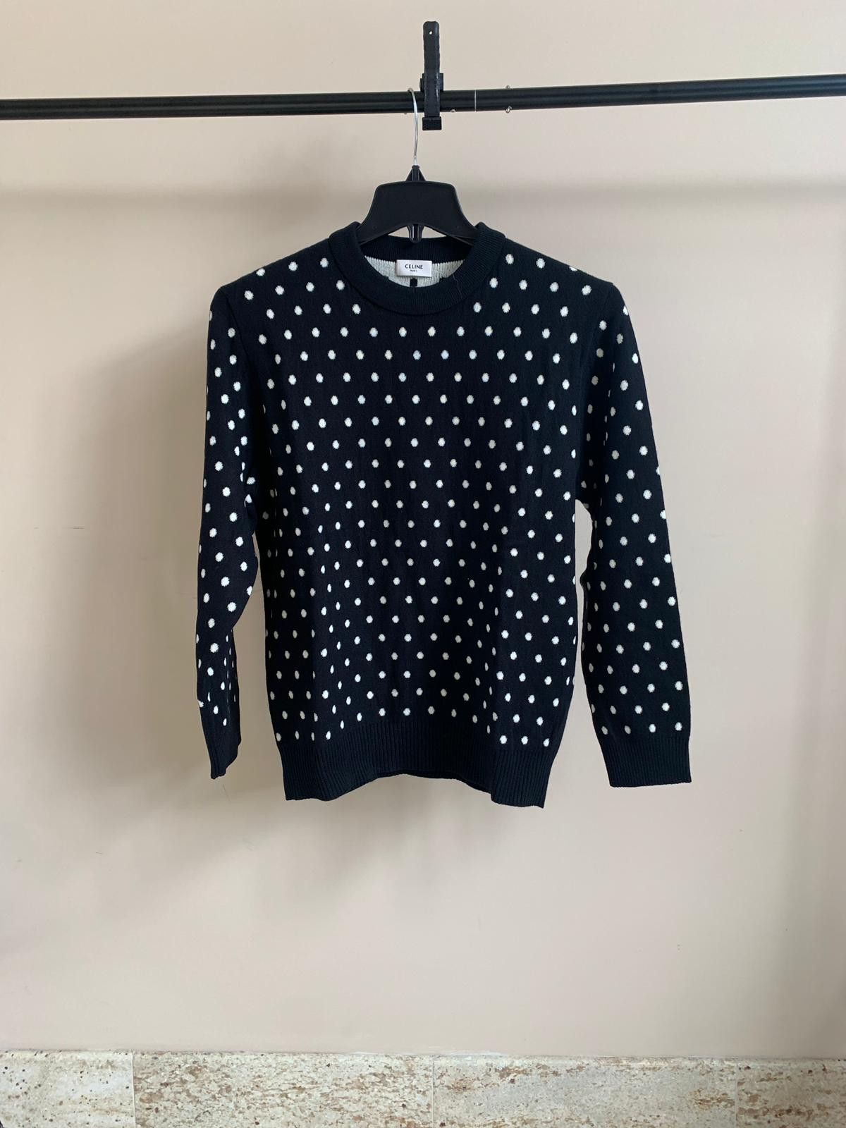 image of Celine Knitwear In Black, Men's (Size Medium)