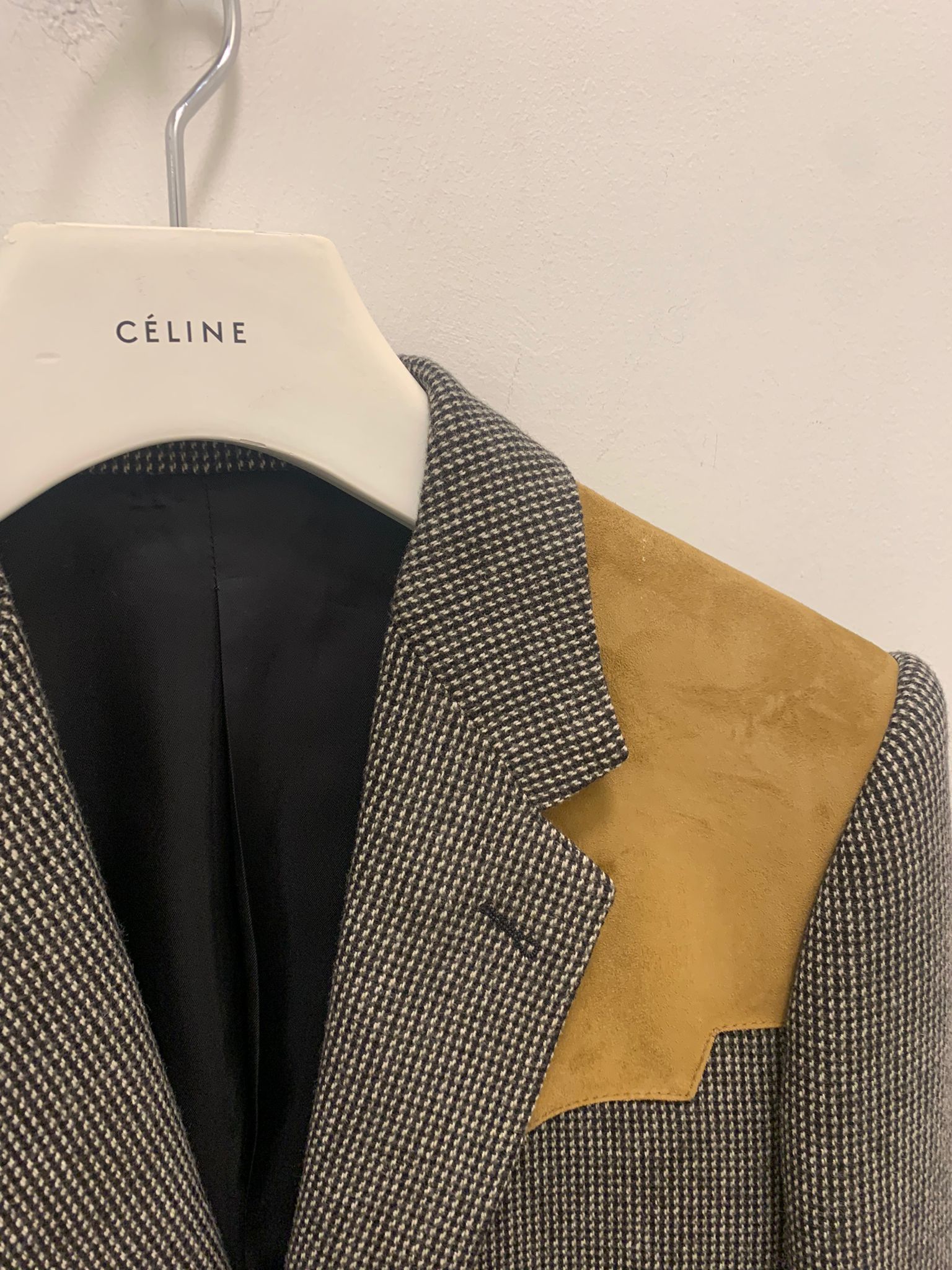 Celine Micro Tweed 2B Blazer in Multicolor Size US M / EU 48-50 / 2 - 5 Thumbnail
