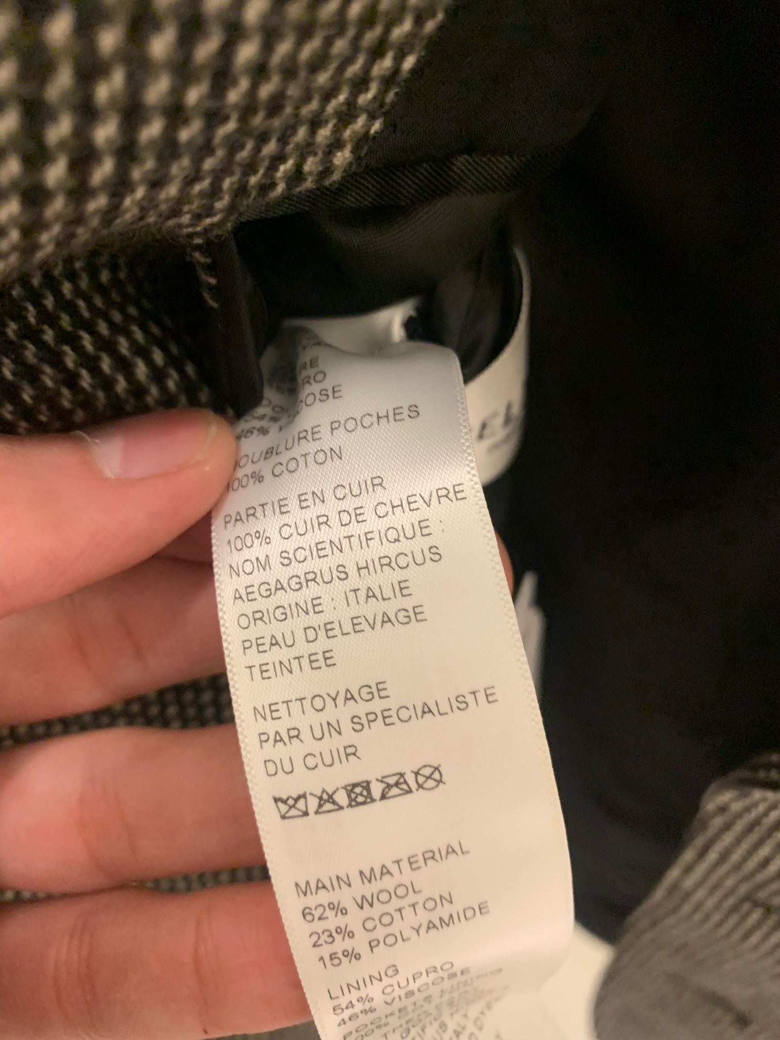 Celine Micro Tweed 2B Blazer in Multicolor Size US M / EU 48-50 / 2 - 8 Thumbnail