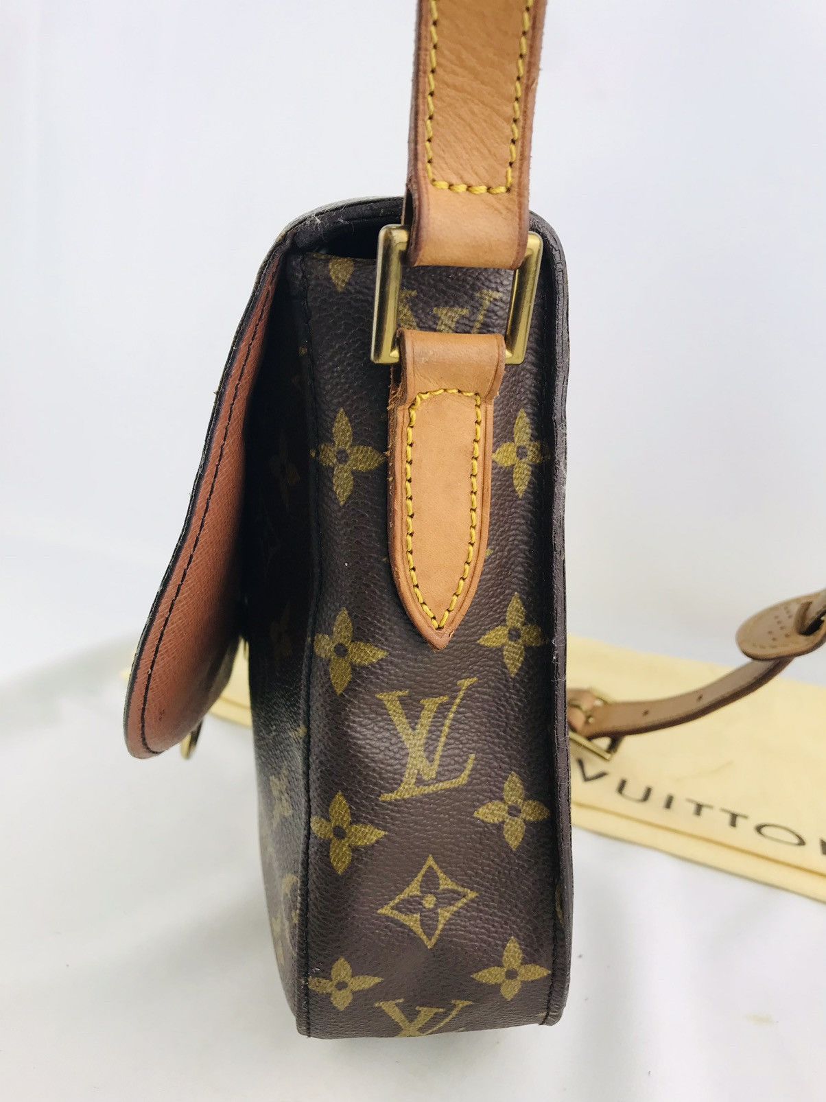 Louis Vuitton ❌Last Drop❌Auth Louis vuitton Saint cloud GM Shoulderbag Size ONE SIZE - 8 Thumbnail