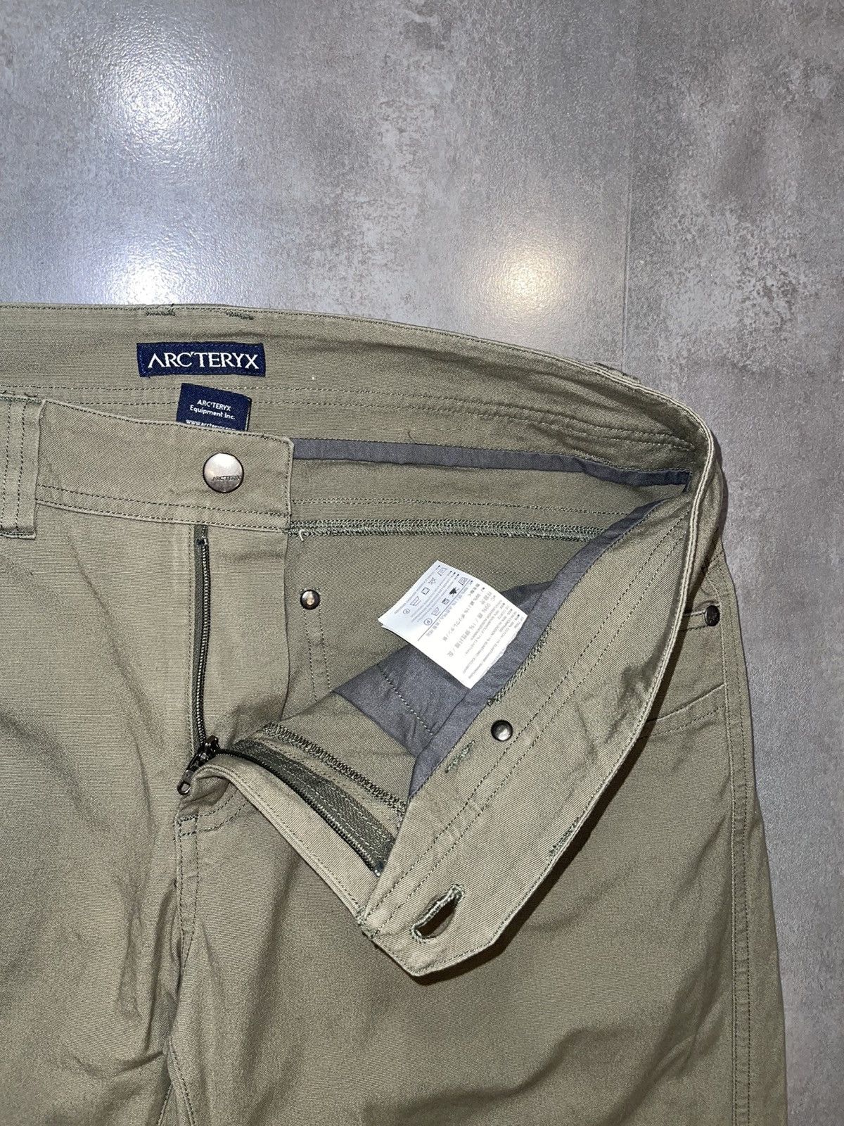 Arc'teryx Arc'Teryx Technical Khaki Green Denim Pants Size US 34 / EU 50 - 15 Thumbnail