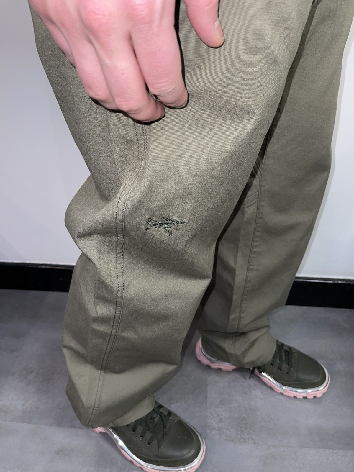 Arc'teryx Arc'Teryx Technical Khaki Green Denim Pants Size US 34 / EU 50 - 5 Thumbnail