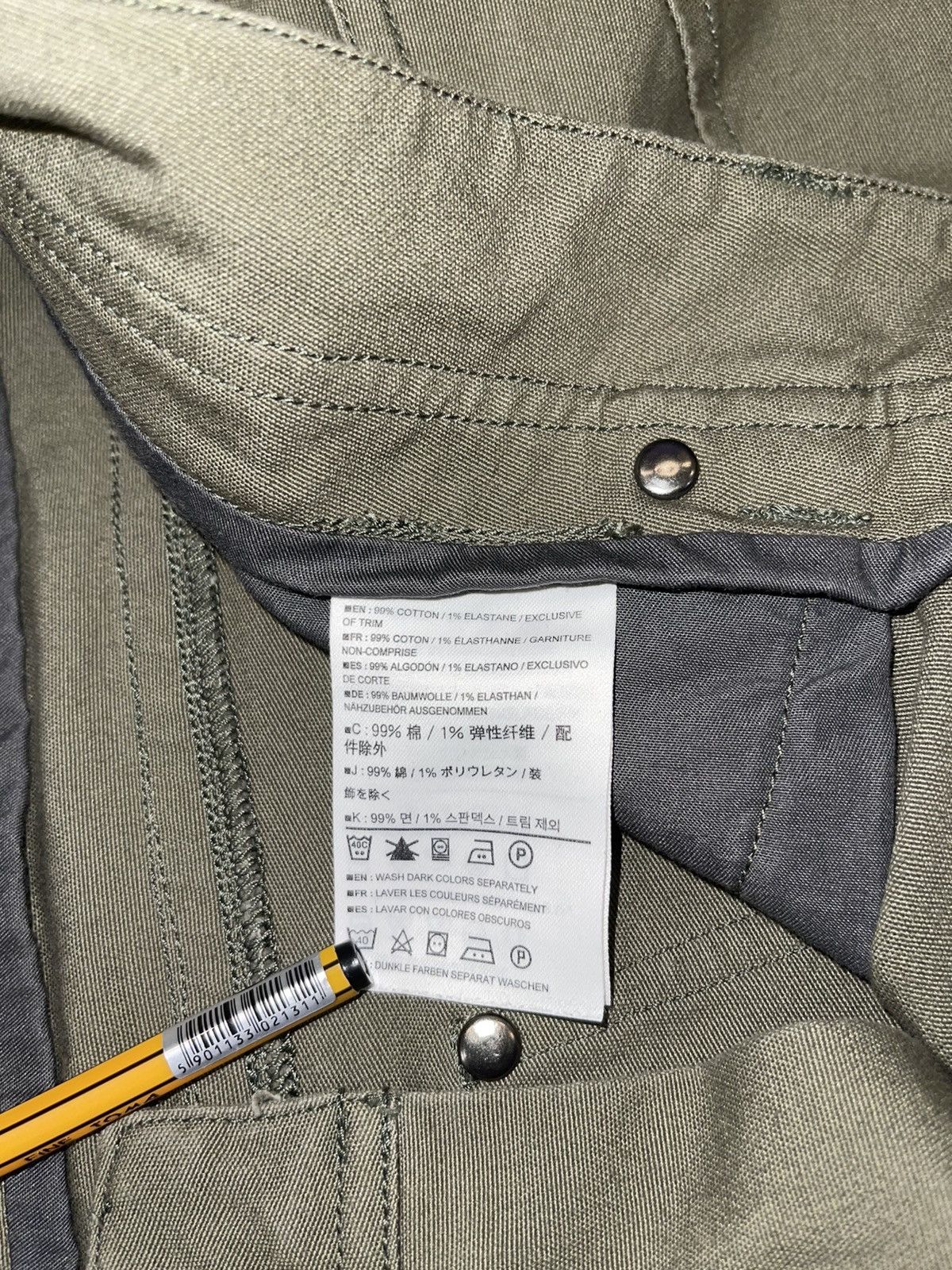 Arc'teryx Arc'Teryx Technical Khaki Green Denim Pants Size US 34 / EU 50 - 17 Thumbnail