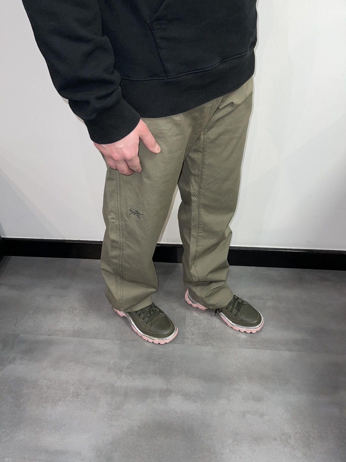 Arc'teryx Arc'Teryx Technical Khaki Green Denim Pants Size US 34 / EU 50 - 4 Thumbnail