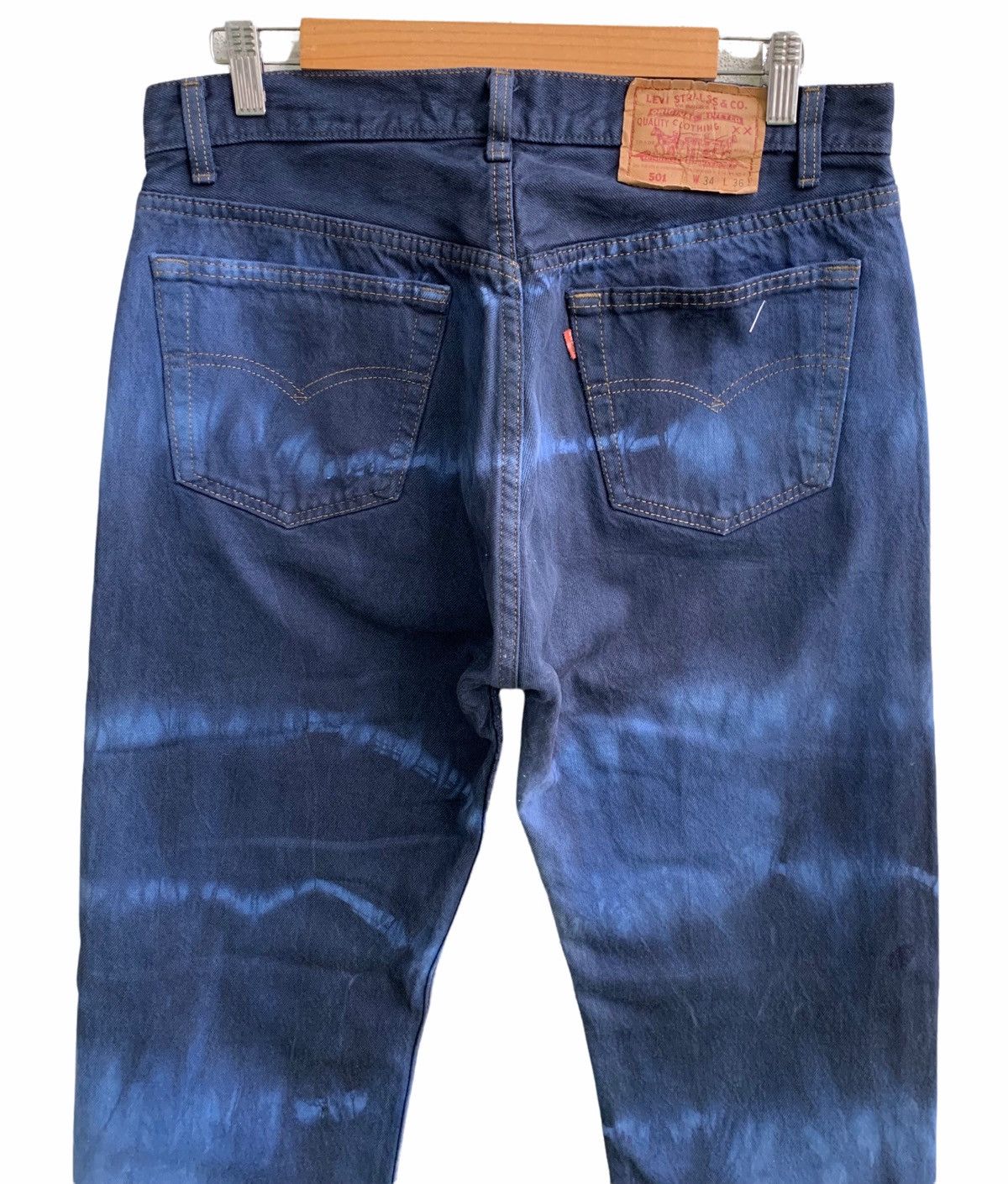 Levi's Vintage Clothing Rare!! Vintage Levis Tie Dye Jeans Size US 32 / EU 48 - 4 Thumbnail