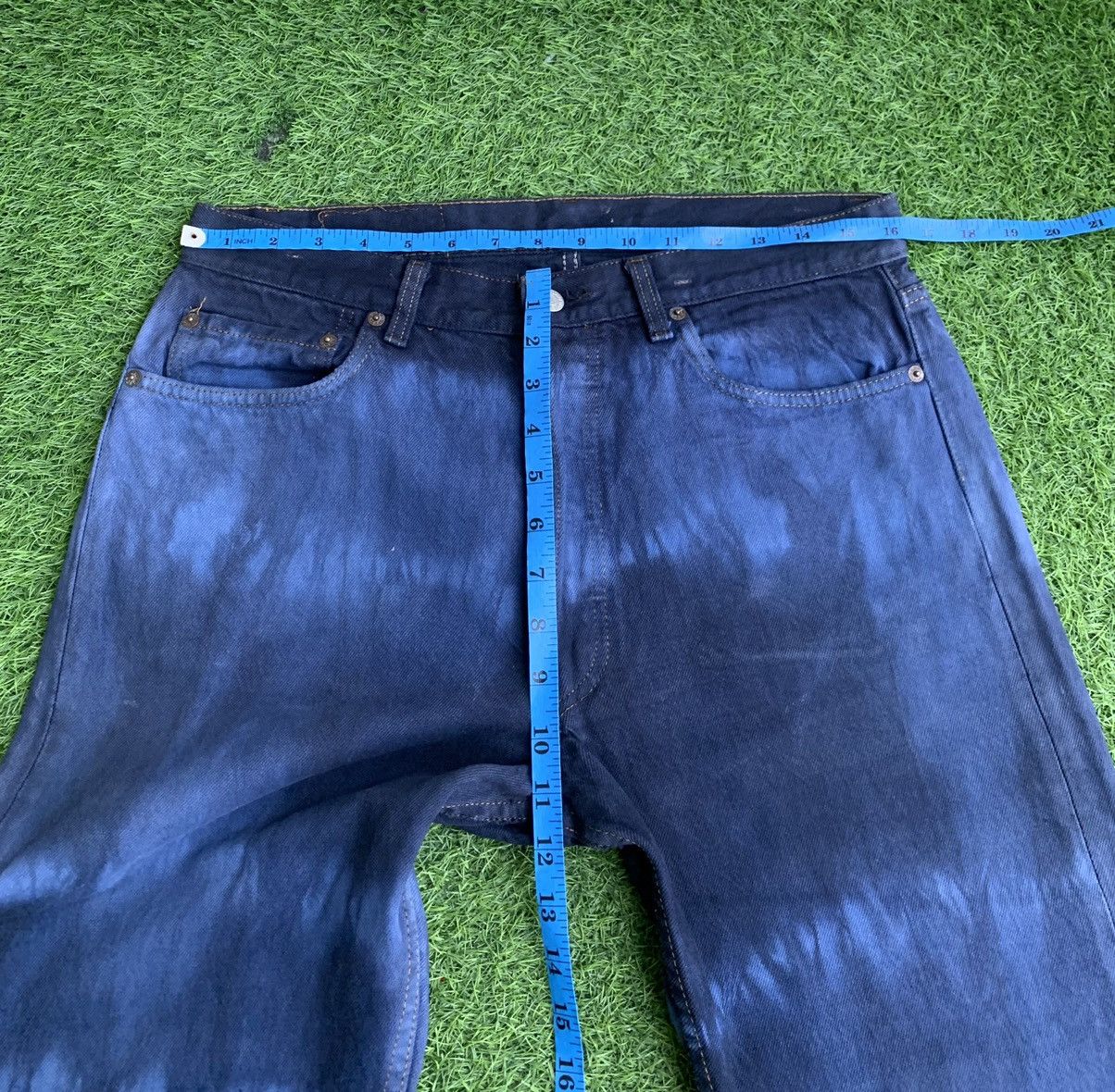 Levi's Vintage Clothing Rare!! Vintage Levis Tie Dye Jeans Size US 32 / EU 48 - 18 Thumbnail