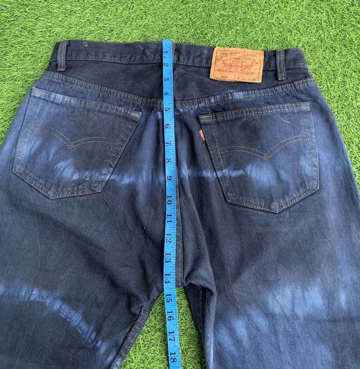 Levi's Vintage Clothing Rare!! Vintage Levis Tie Dye Jeans Size US 32 / EU 48 - 17 Thumbnail