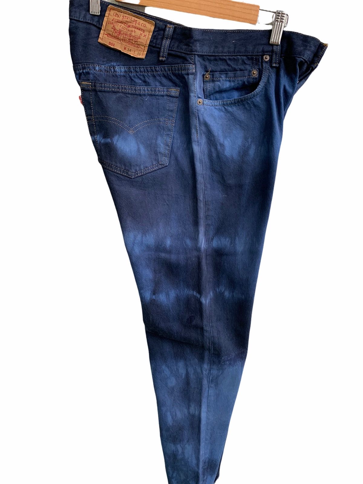 Levi's Vintage Clothing Rare!! Vintage Levis Tie Dye Jeans Size US 32 / EU 48 - 7 Thumbnail