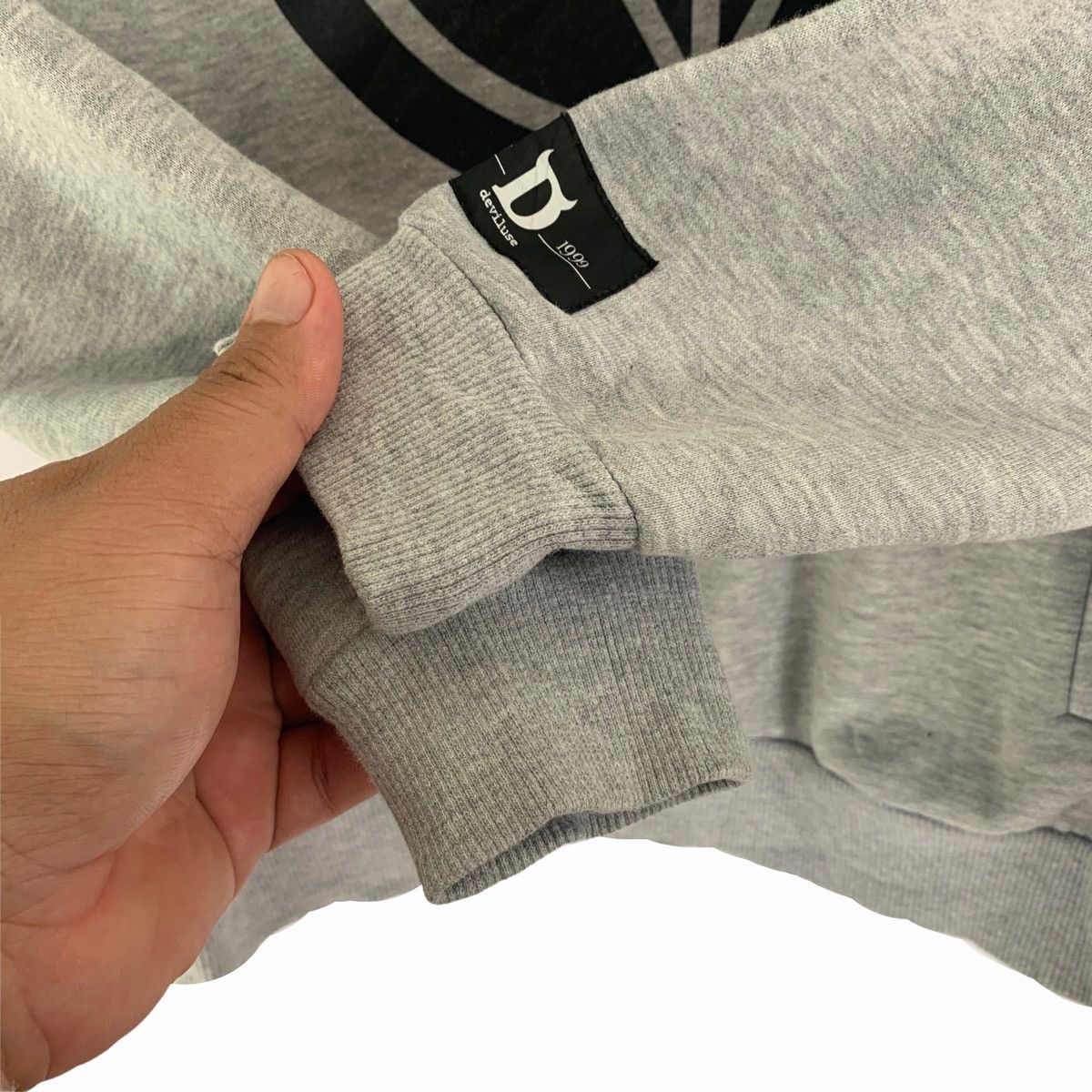 Japanese Brand Devil Use Big Logo Hoodie Size US L / EU 52-54 / 3 - 6 Thumbnail