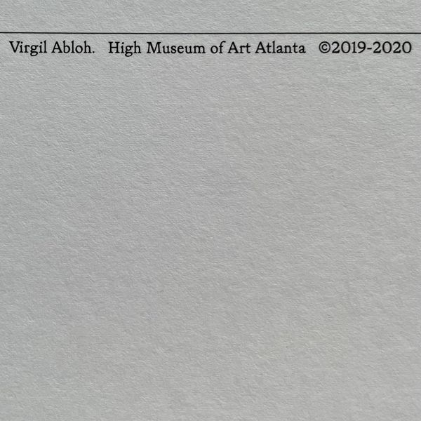 Virgil Abloh Virgil Abloh Figures of Speech Stone Age Poster | Grailed