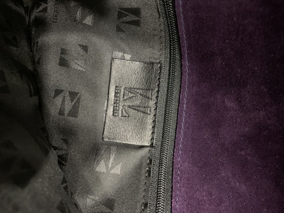 Karl Lagerfeld × Vintage FULL SUEDE LAGERFELD BAGUETTE BAG KL Size ONE SIZE - 6 Thumbnail