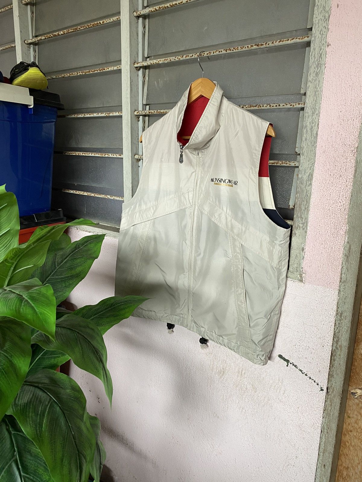 Grand Slam Grandslam Mungsingwear Spellout Riversible Vest Size US L / EU 52-54 / 3 - 4 Thumbnail
