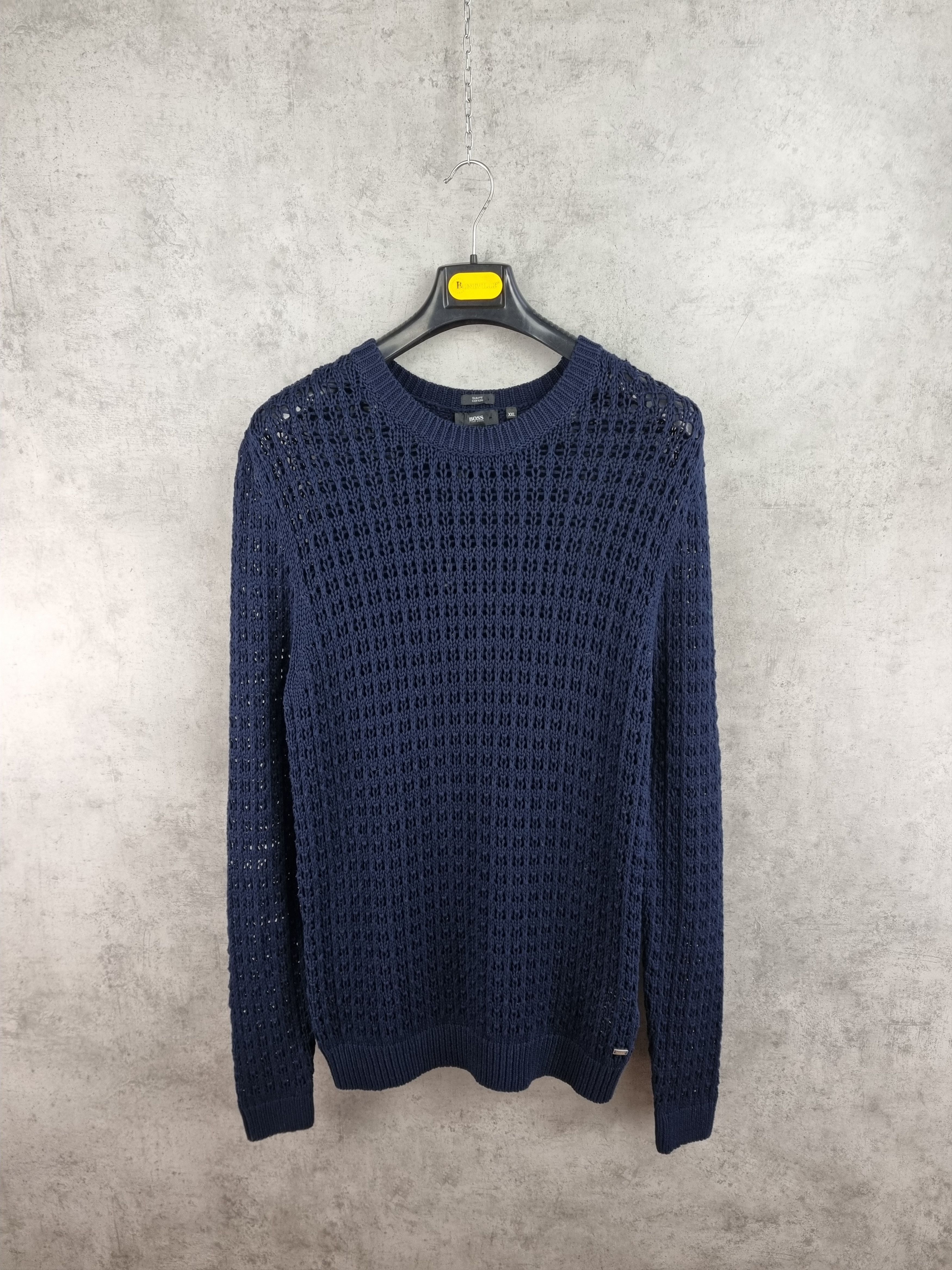 Hugo Boss New Hugo Boss Knitted Sweater Size US XXL / EU 58 / 5 - 3 Thumbnail
