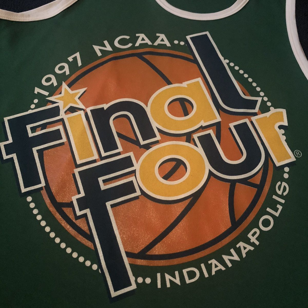 Other Vintage 1990s NCAA Final Four Mountain Dew Basketball Jersey Size US XL / EU 56 / 4 - 4 Thumbnail