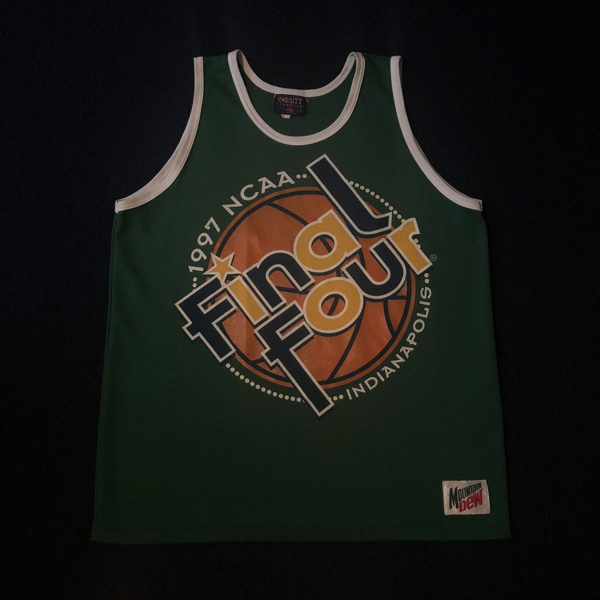 Other Vintage 1990s NCAA Final Four Mountain Dew Basketball Jersey Size US XL / EU 56 / 4 - 3 Thumbnail