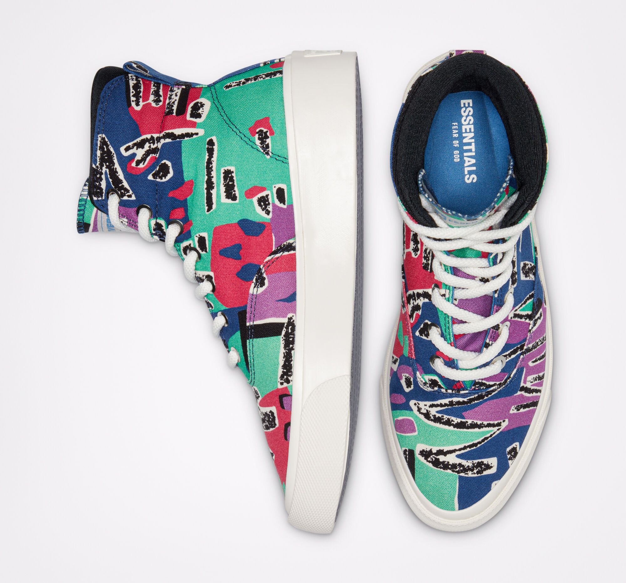 Converse Size 9 US Converse x Fear of God ESSENTIALS Skid grip Hi Size US 9 / EU 42 - 5 Thumbnail