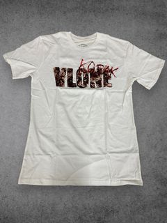 Vlone X Kodak Black Zombie Hoodie White Size Small Sweatshirt Pullover