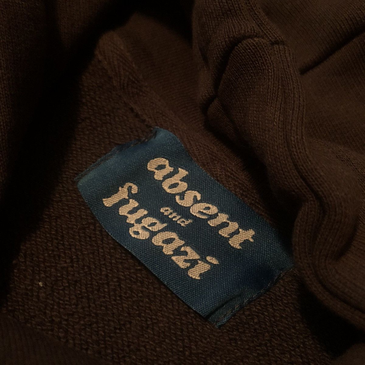 Absent × Fugazi Fugazi Absent Cerebral Raf Simons Brain Washed Black Hoodie Size US XL / EU 56 / 4 - 5 Thumbnail